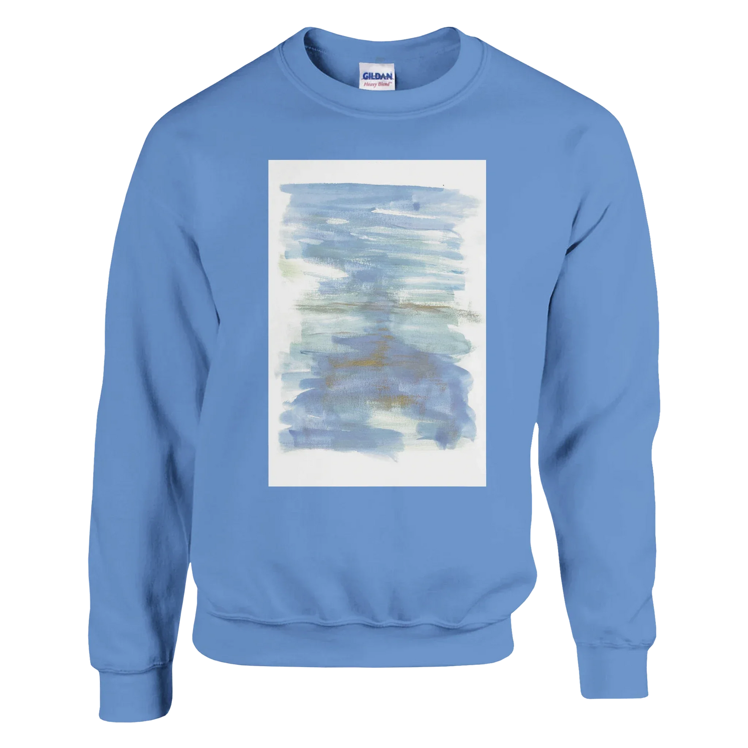 Sweatshirt Unisexe Classique Silent Water– Impression Artistique Multicolore - Laure Leprince - Artiste Peintre