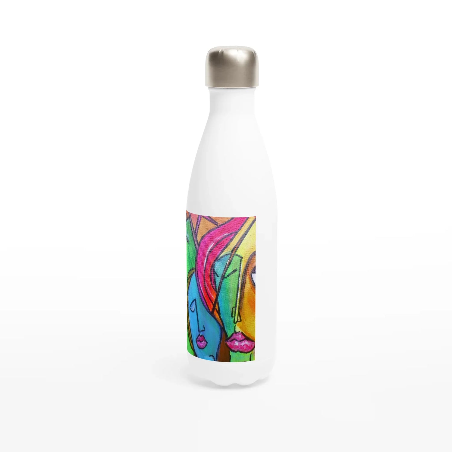 Bouteille isotherme en acier inoxydable 500 ml trouncho – Design artistique exclusif - Laure Leprince - Artiste Peintre