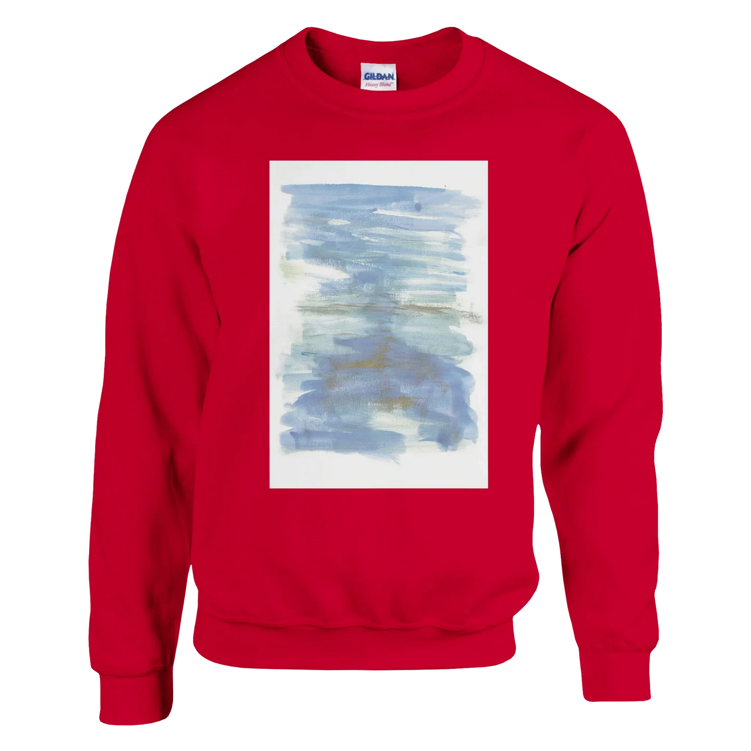 Sweatshirt Unisexe Classique Silent Water– Impression Artistique Multicolore - Laure Leprince - Artiste Peintre