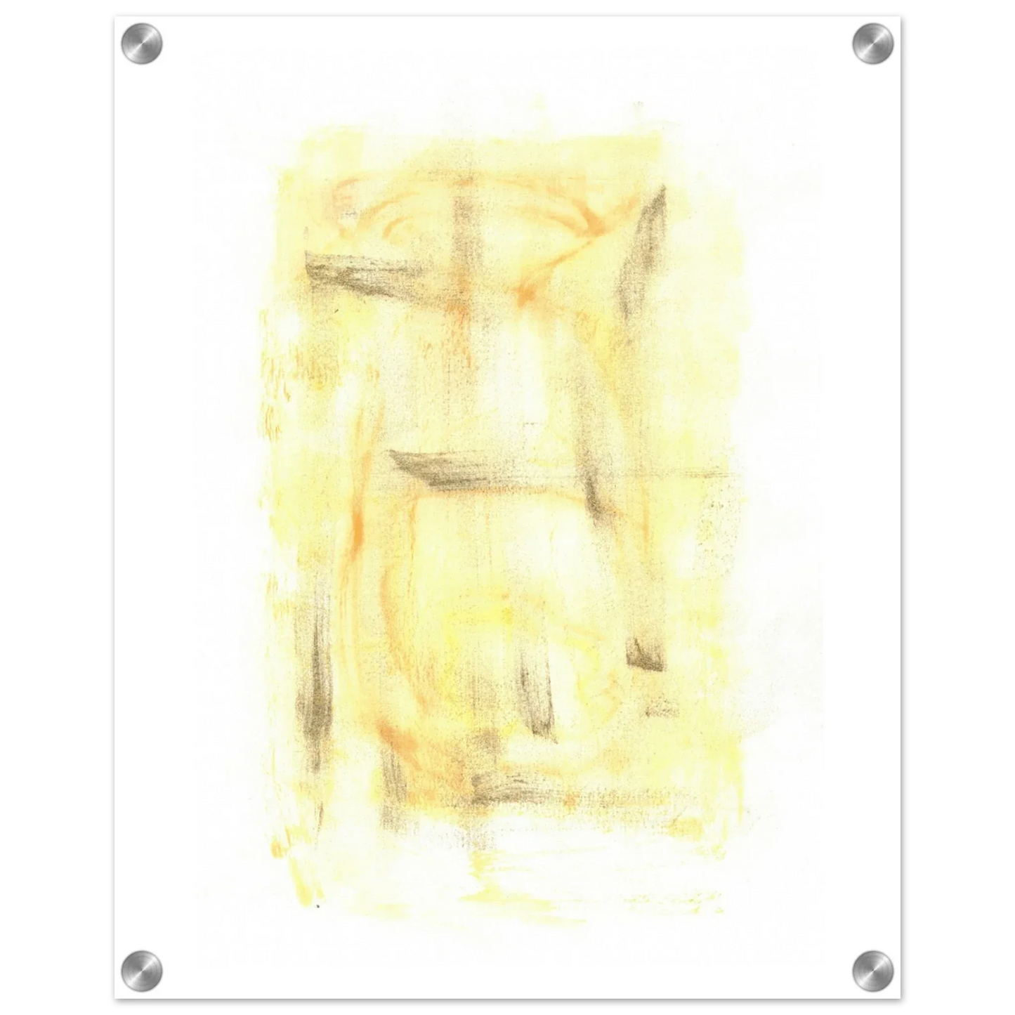 Impression sur acrylique brillante Golden Haze | Art contemporain par Laure Leprince - Laure Leprince - Artiste Peintre