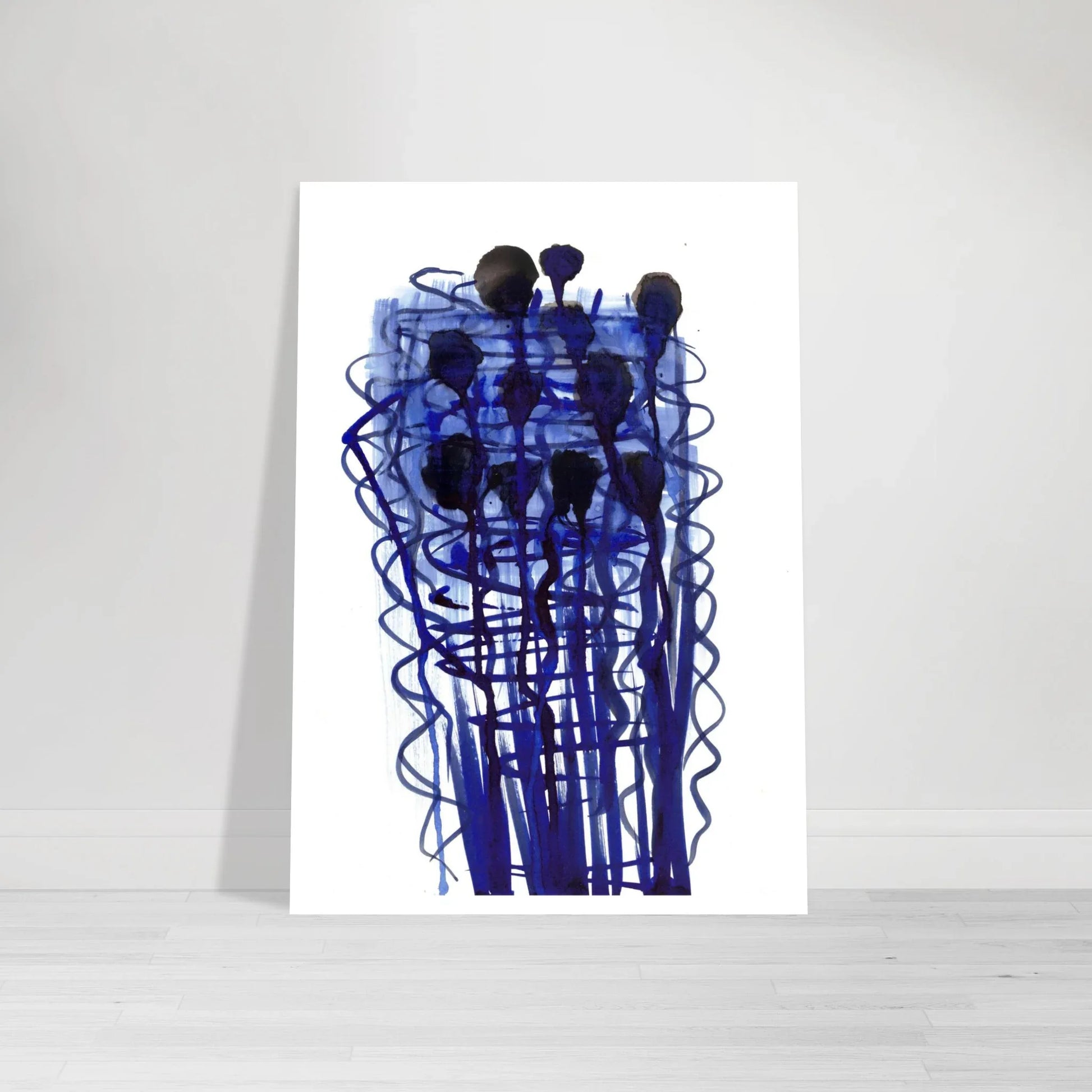Premium Matte Paper Poster Aquarelle Originale RDJ3-14 - Laure Leprince - Artiste Peintre