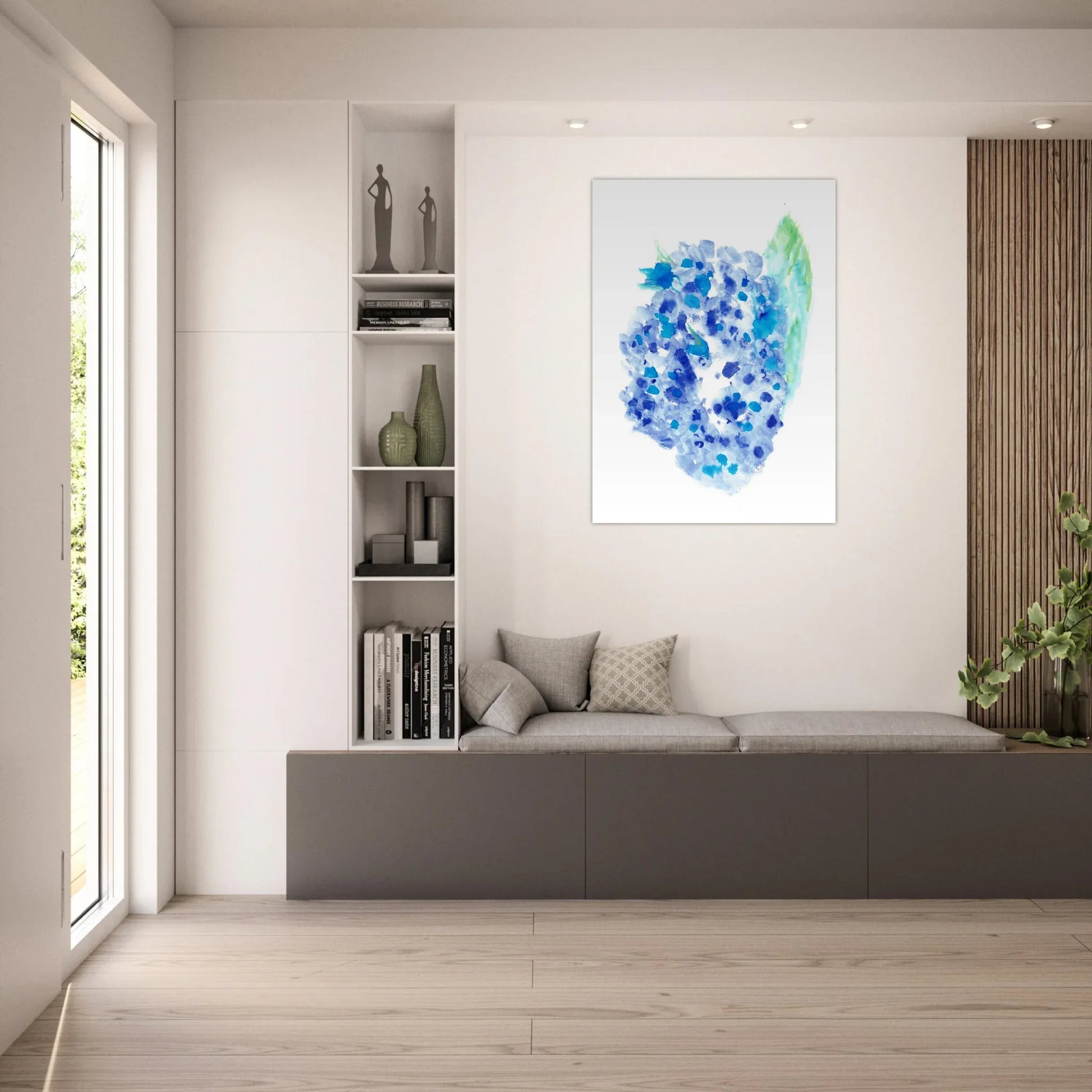 Premium Matte Paper Poster Aquarelle Originale RDJ3-2 - Laure Leprince - Artiste Peintre