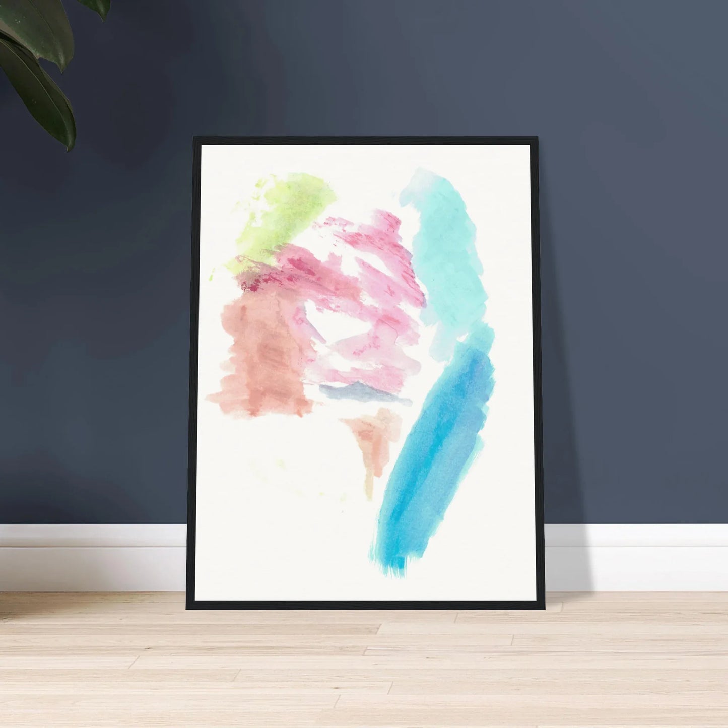 Affiche Encadrée Museum-Quality Matte Paper Wooden Framed Aurore Pastel - Laure Leprince - Artiste Peintre