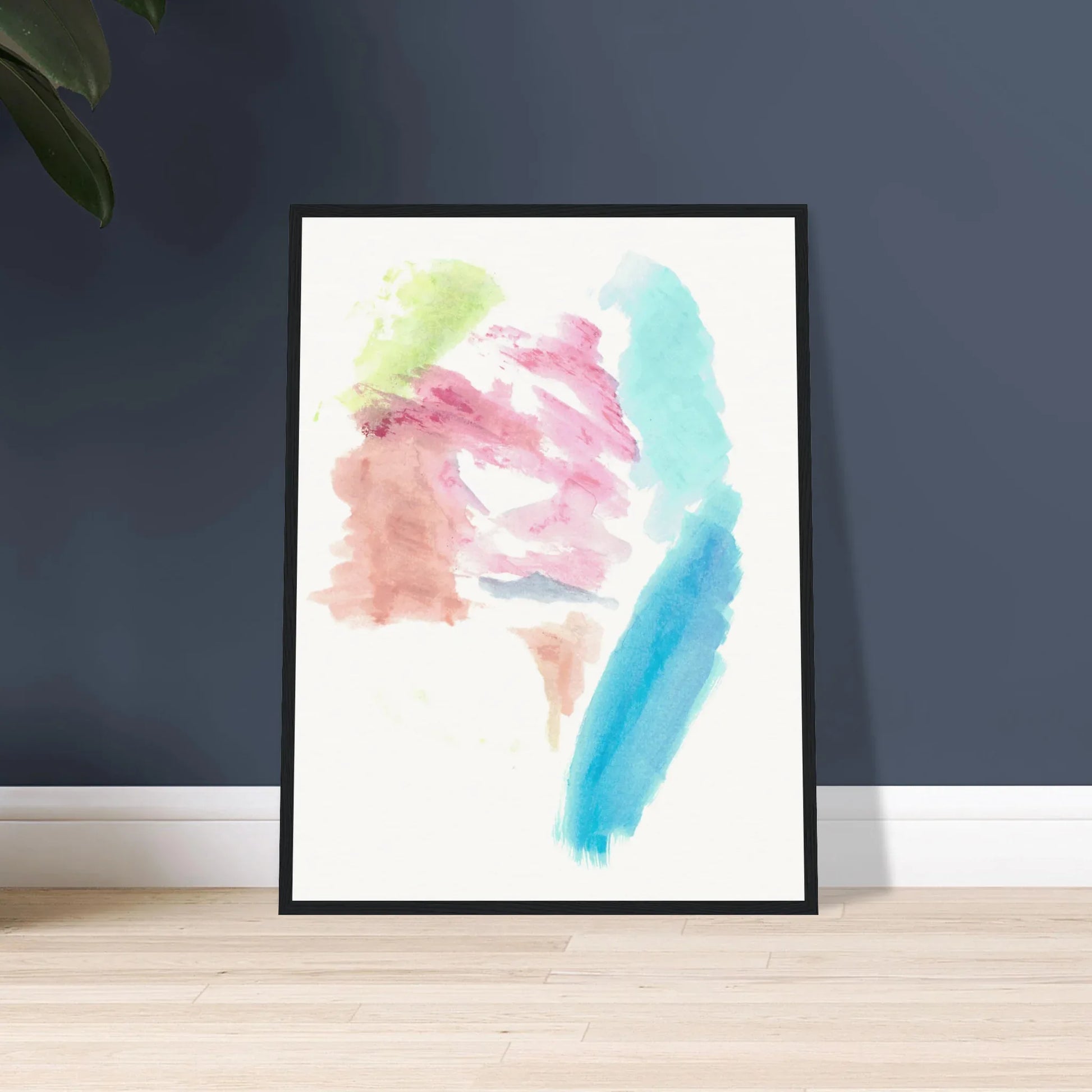 Affiche Encadrée Museum-Quality Matte Paper Wooden Framed Aurore Pastel - Laure Leprince - Artiste Peintre