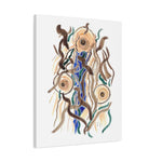 Abstract Cometes Brushstroke Canvas Print — Modern Coastal Wall Art - Laure Leprince - Artiste Peintre