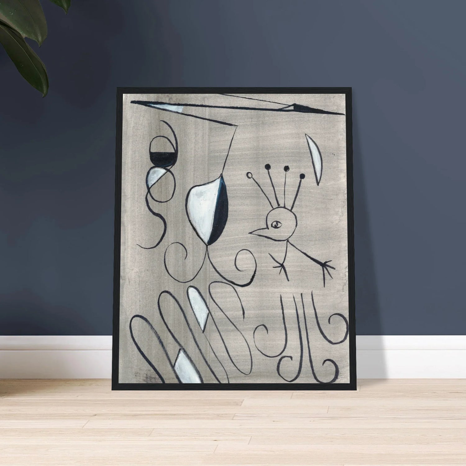 Affiche encadrée bois | Papier mat qualité musée | Aquarelle originale Laure Leprince - Laure Leprince - Artiste Peintre