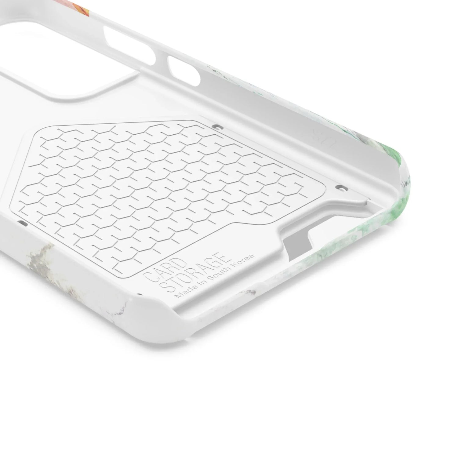 Samsung Phone Card Case Lavander Drift — Yellow Watercolor Flower Wallet - Laure Leprince - Artiste Peintre