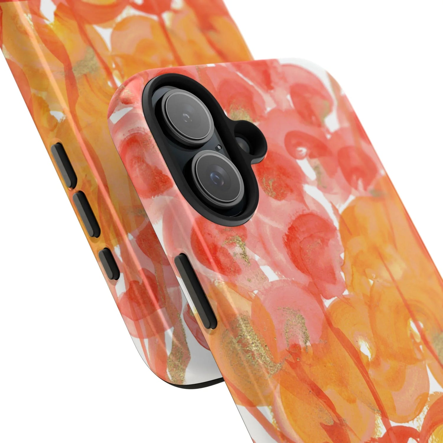 Tough iPhone Case Sunrice Flora — Watercolor - Laure Leprince - Artiste Peintre