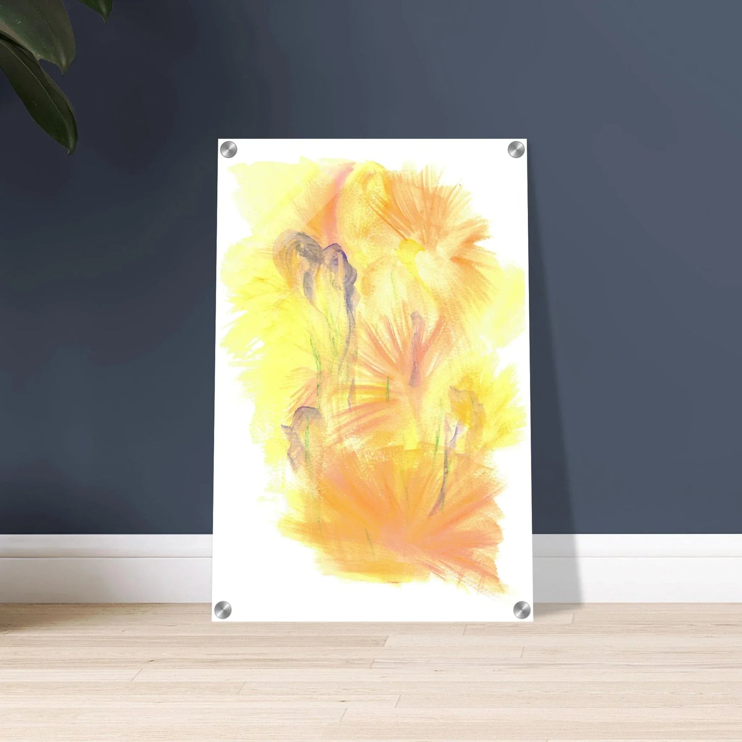 Impression sur acrylique brillante Sun Whisper | Art contemporain par Laure Leprince - Laure Leprince - Artiste Peintre