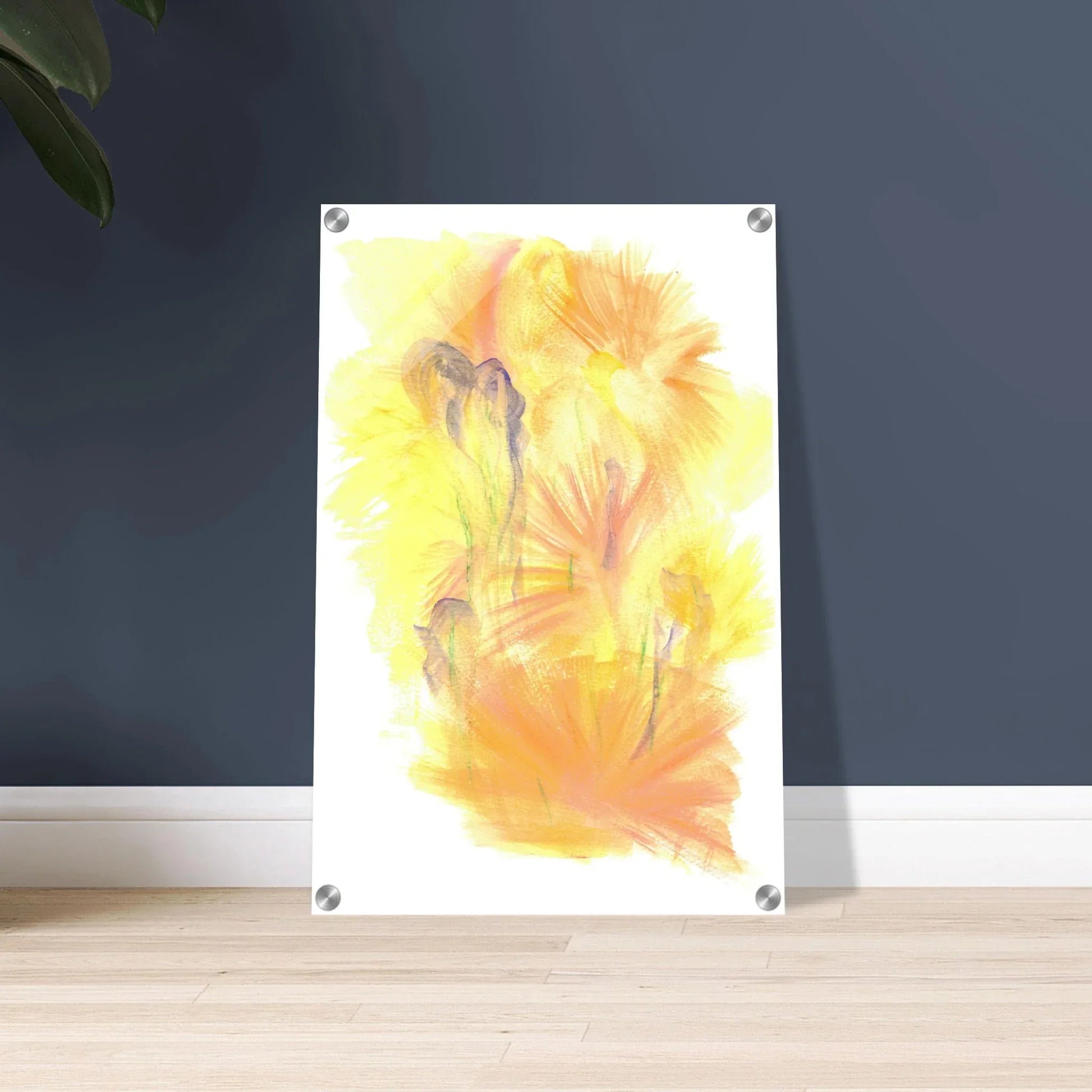 Impression sur acrylique brillante Sun Whisper | Art contemporain par Laure Leprince - Laure Leprince - Artiste Peintre