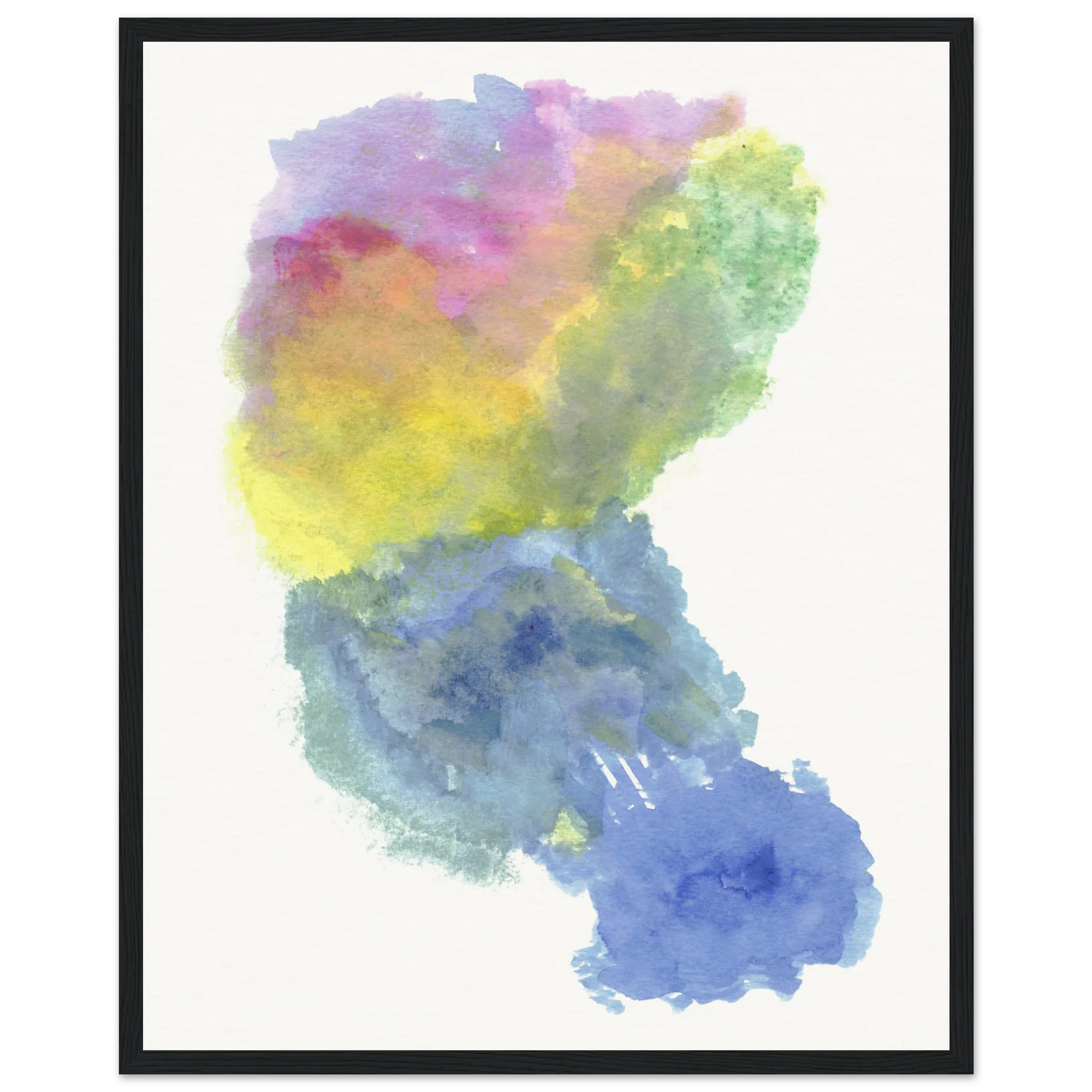 Affiche Encadrée Museum-Quality Matte Paper Aluminium Framed Aurora Drift - Laure Leprince - Artiste Peintre