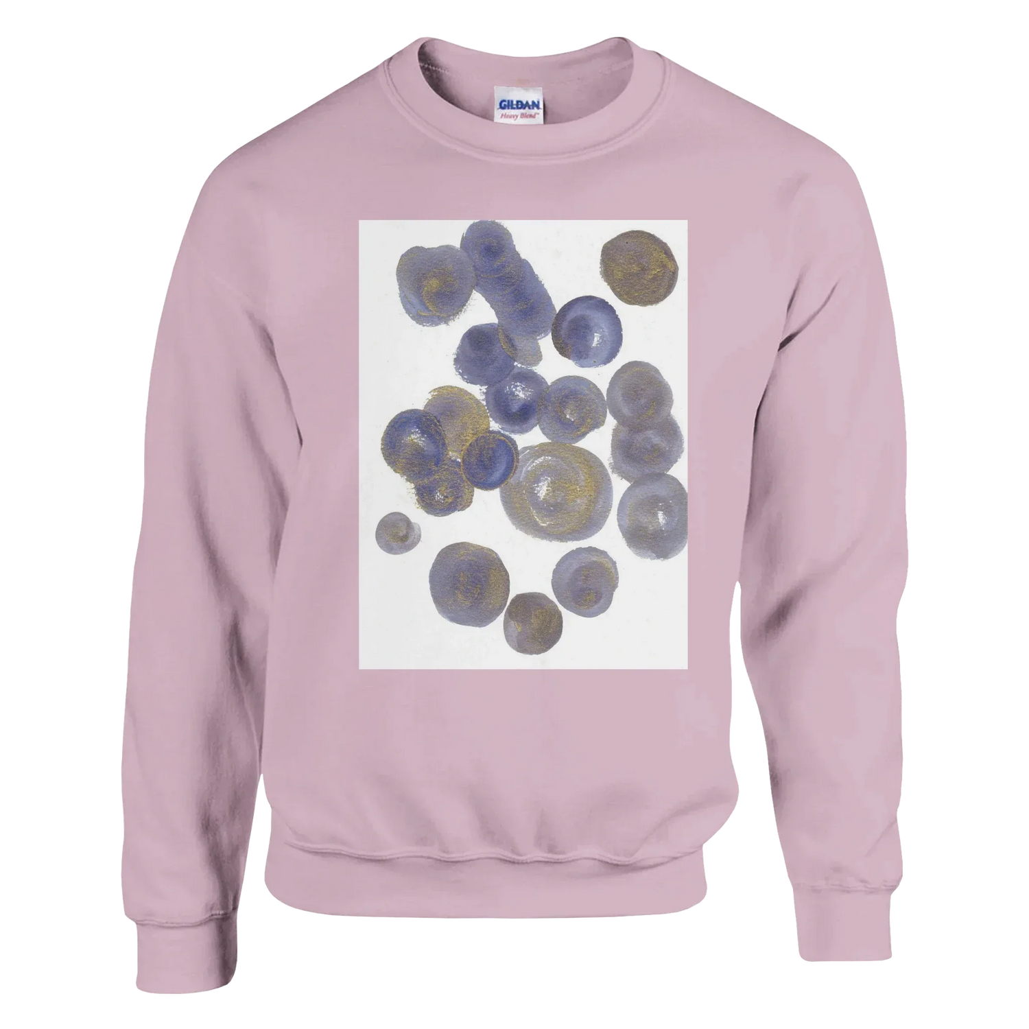 Sweatshirt Unisexe Classique Spheres – Impression Artistique Multicolore - Laure Leprince - Artiste Peintre