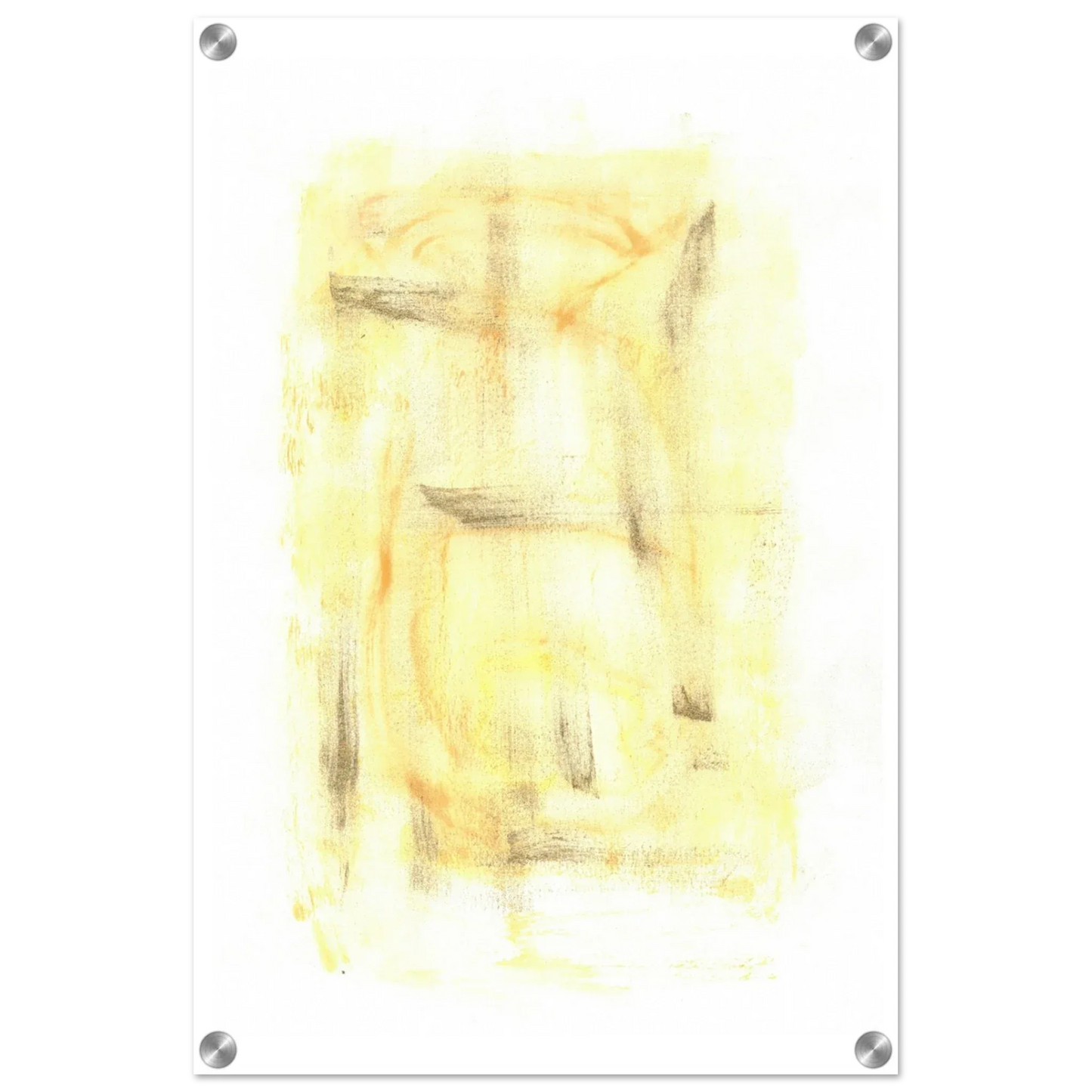 Impression sur acrylique brillante Golden Haze | Art contemporain par Laure Leprince - Laure Leprince - Artiste Peintre
