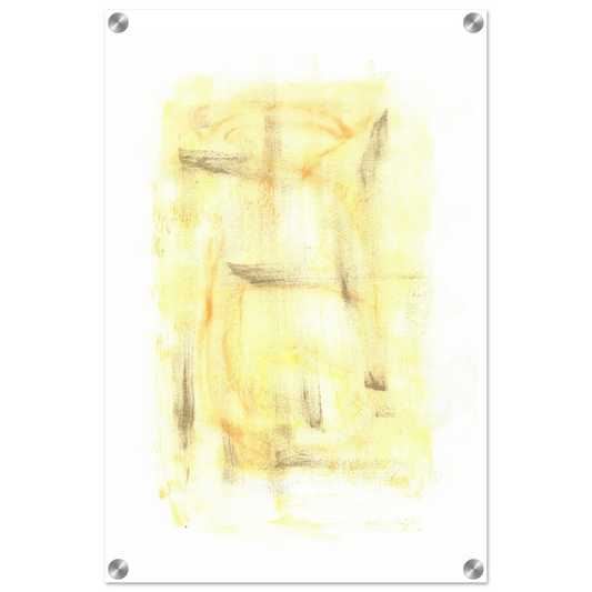 Impression sur acrylique brillante Golden Haze | Art contemporain par Laure Leprince - Laure Leprince - Artiste Peintre