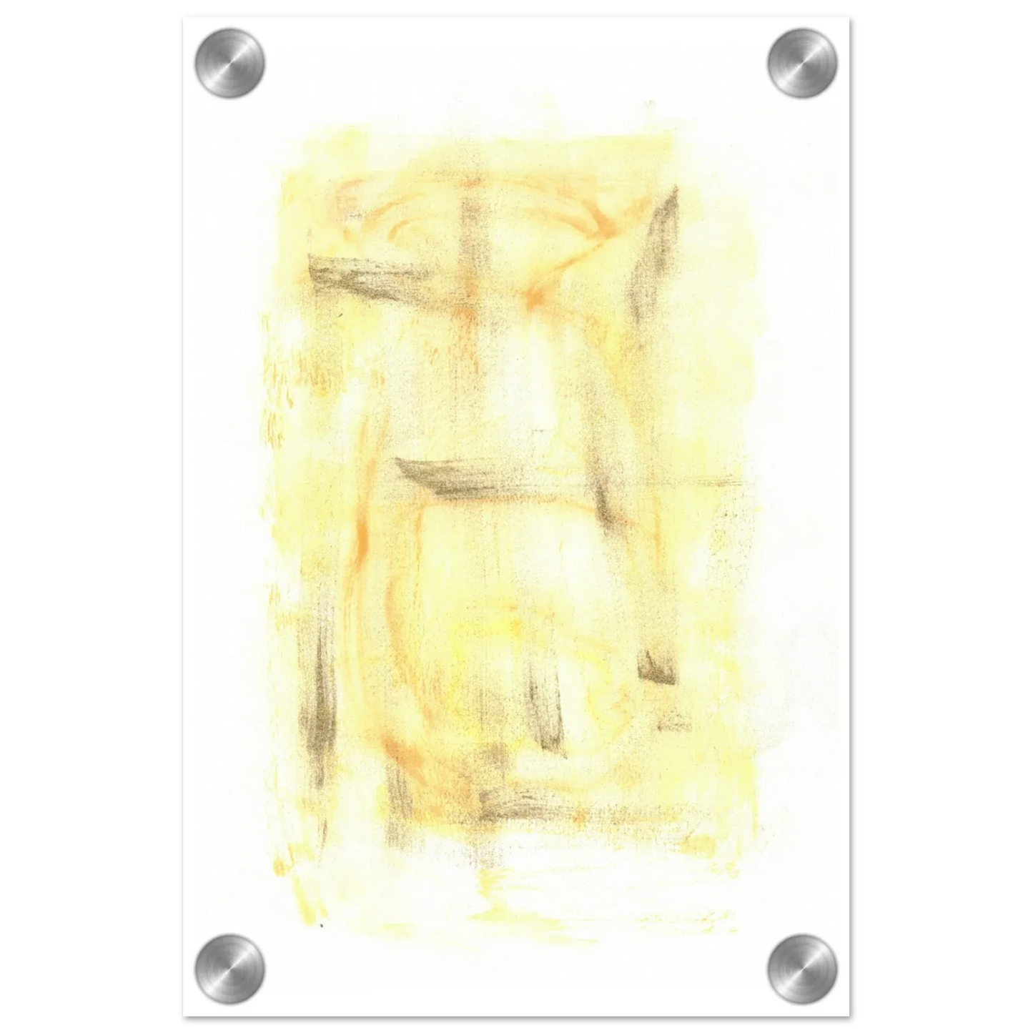 Impression sur acrylique brillante Golden Haze | Art contemporain par Laure Leprince - Laure Leprince - Artiste Peintre