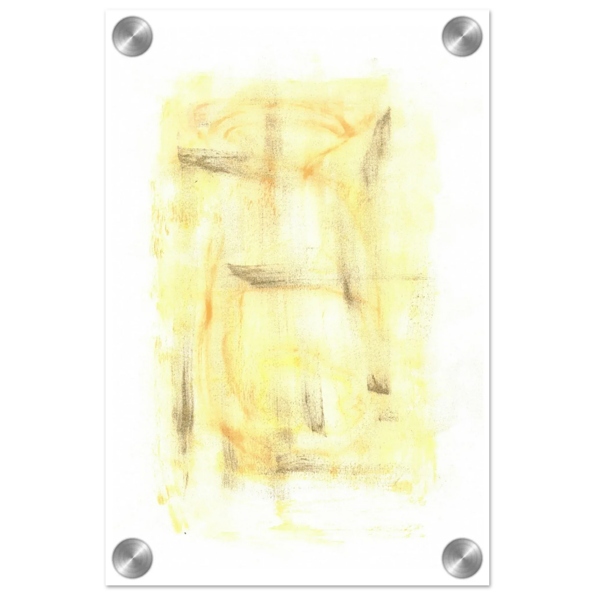 Impression sur acrylique brillante Golden Haze | Art contemporain par Laure Leprince - Laure Leprince - Artiste Peintre