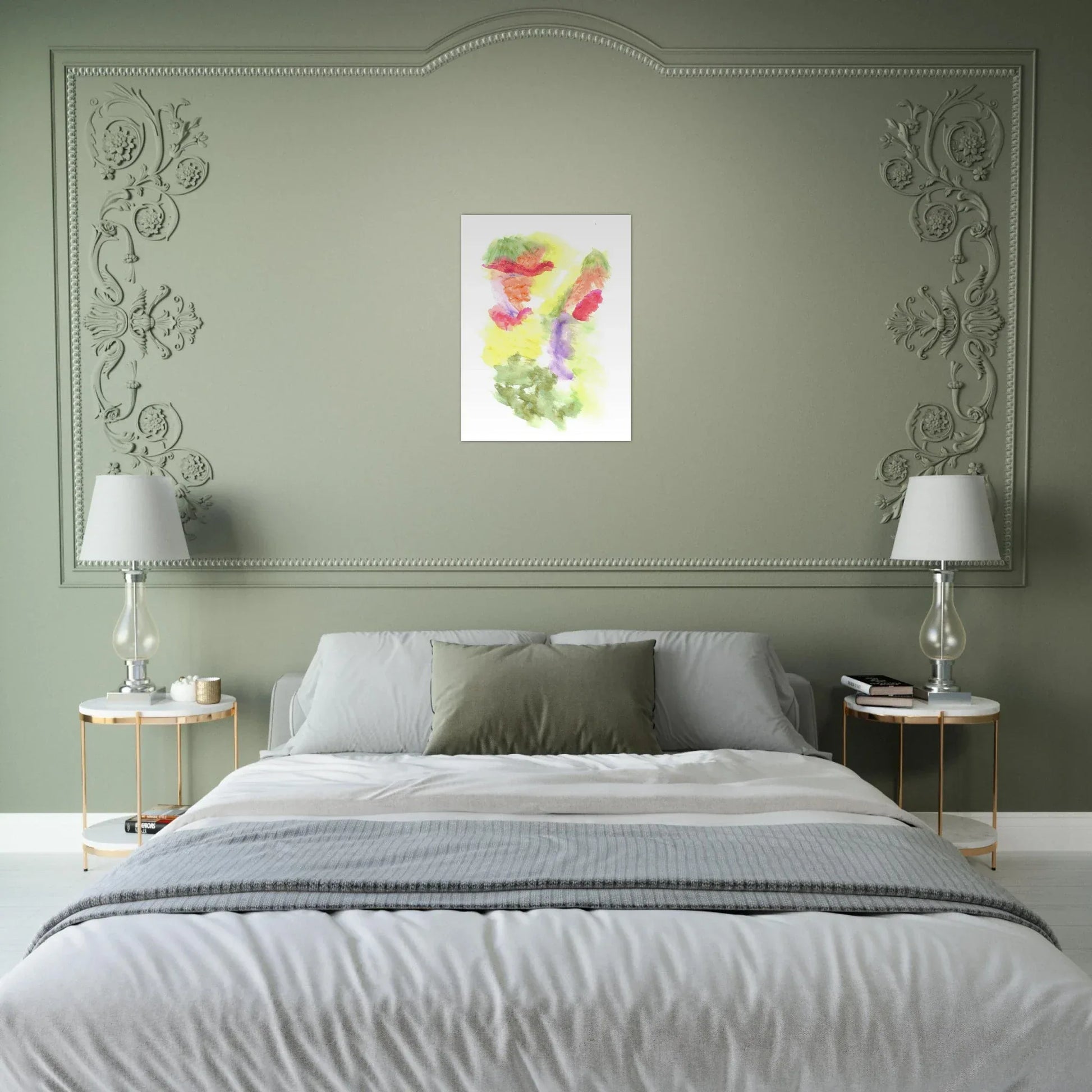 Affiche Iris Sépia - Laure Leprince - Artiste Peintre