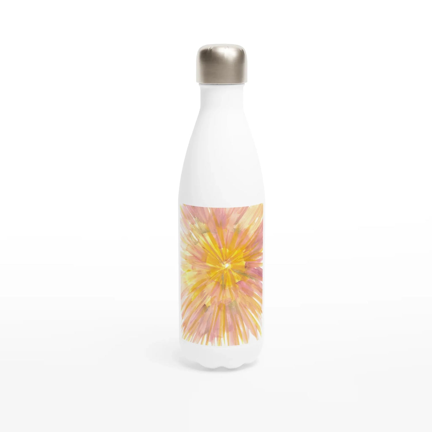 Bouteille isotherme en acier inoxydable 500 ml Solar Bloom – Design artistique exclusif - Laure Leprince - Artiste Peintre