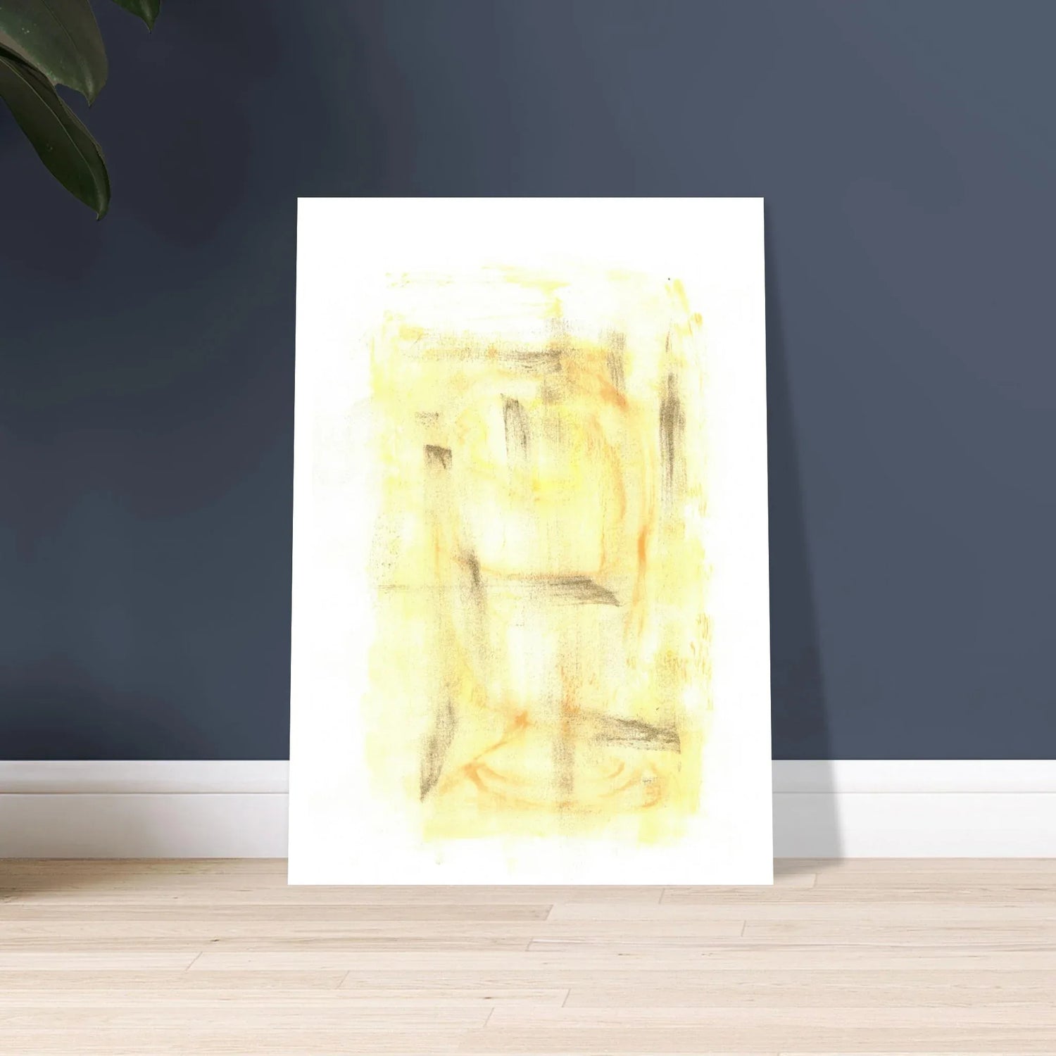 Affiche premium sur papier mat Golden Haze Art mural de qualité supérieure - Laure Leprince - Artiste Peintre