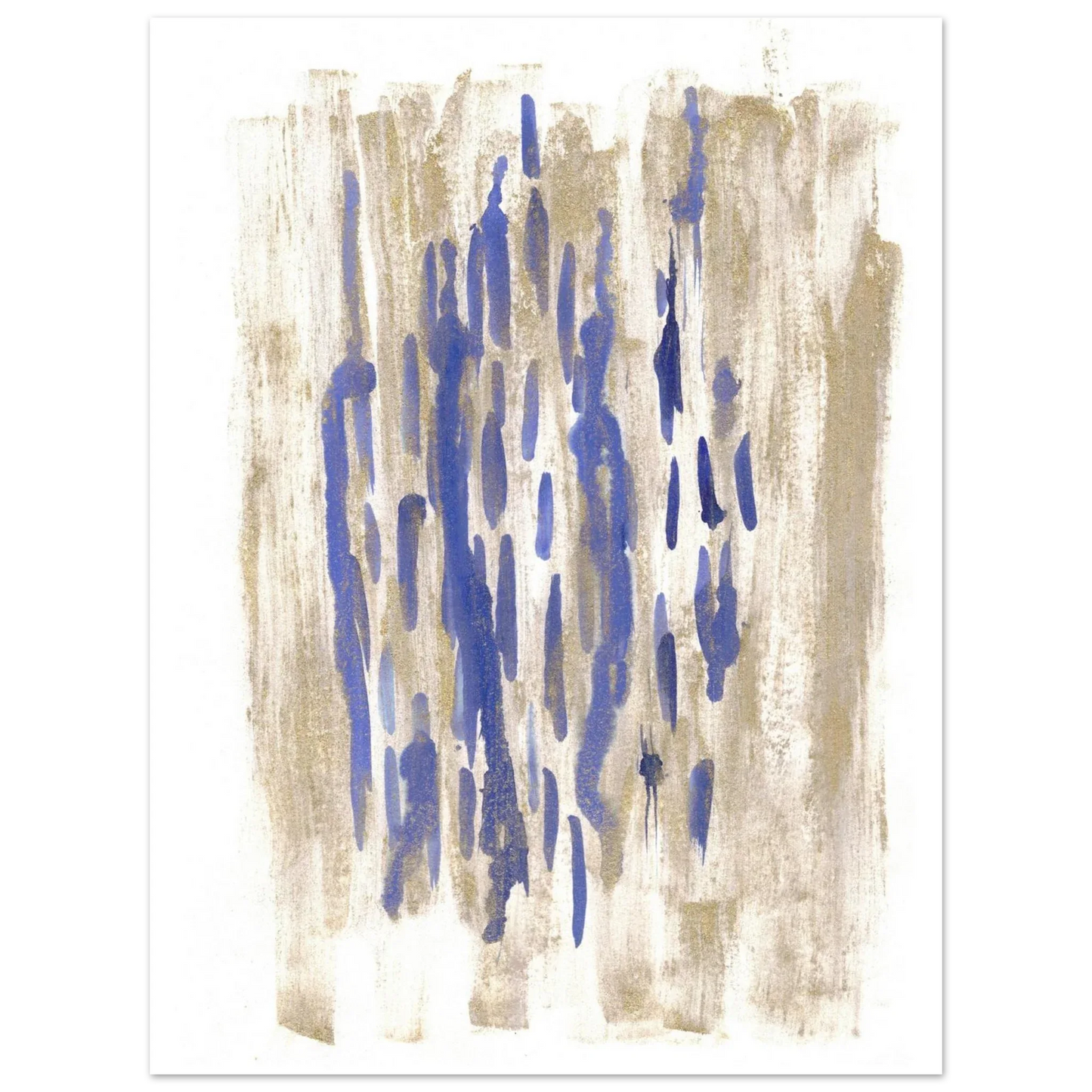 Premium Matte Paper Poster Aquarelle Originale RDJ3-17 - Laure Leprince - Artiste Peintre