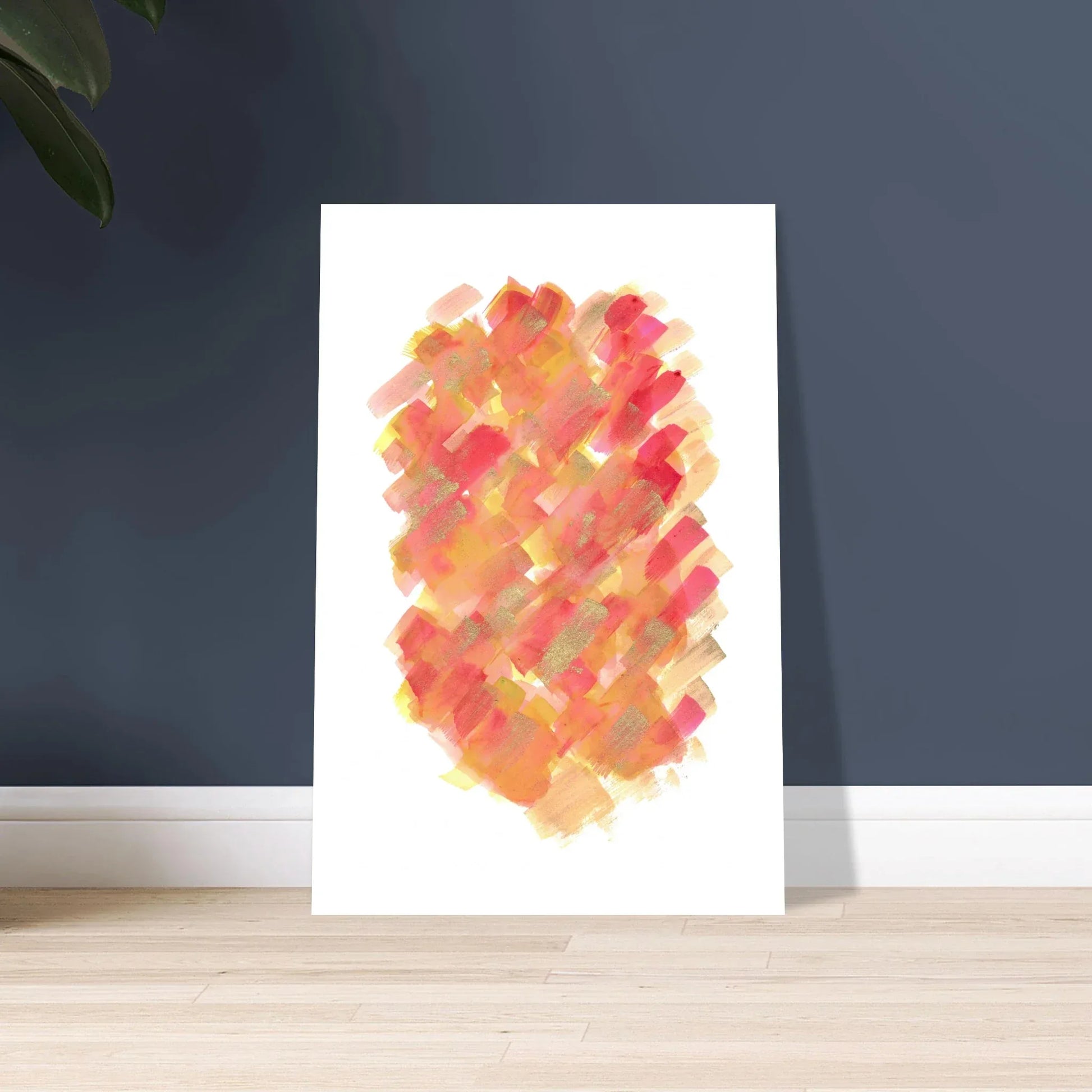 Affiche Premium Papier Mat – Sunset Ember Par l'Artiste Laure Leprince - Laure Leprince - Artiste Peintre