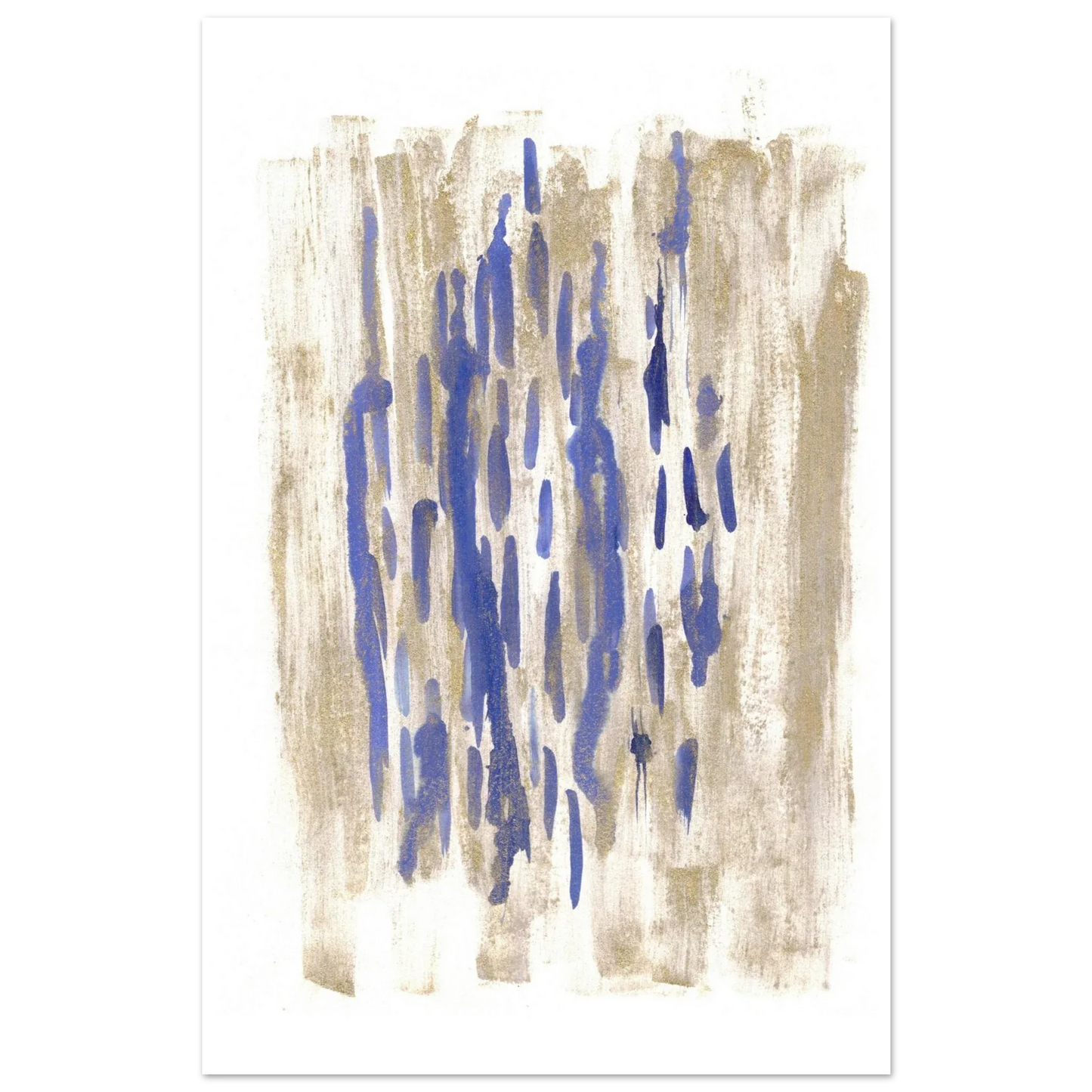 Premium Matte Paper Poster Aquarelle Originale RDJ3-17 - Laure Leprince - Artiste Peintre