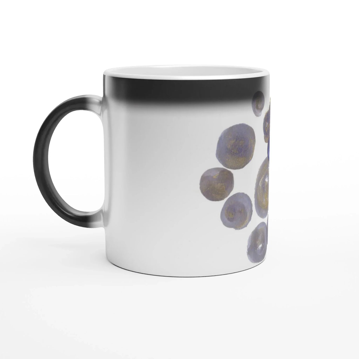 Mug magique en céramique 325 ml Sphères – Révèlez votre motif à la chaleur - Laure Leprince - Artiste Peintre