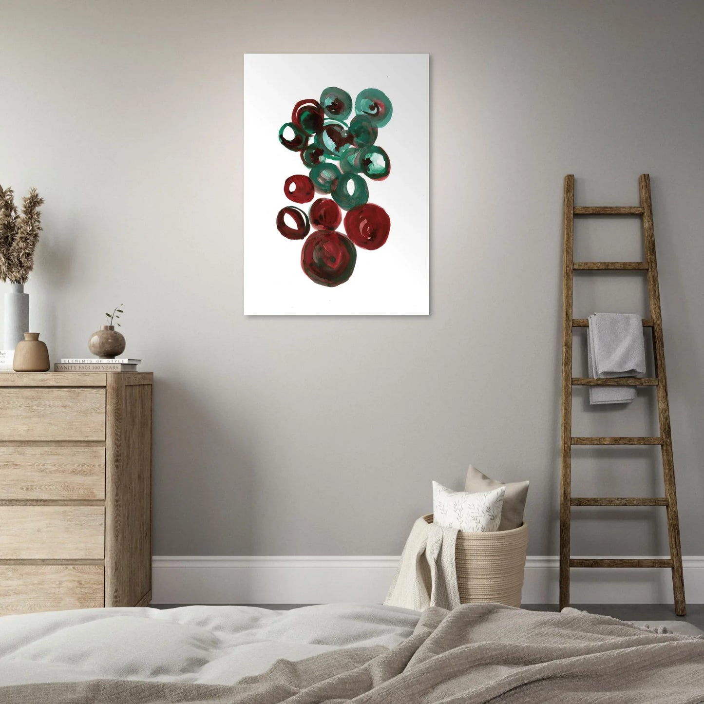Premium Matte Paper Poster Aquarelle Originale RDJ3-15 - Laure Leprince - Artiste Peintre