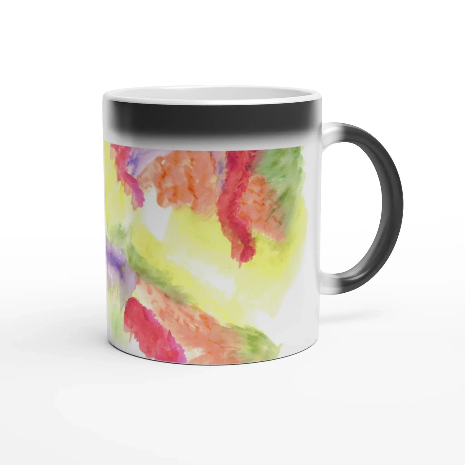 Mug magique en céramique 325 ml Eclosion Chromatique – Révèlez votre motif à la chaleur - Laure Leprince - Artiste Peintre