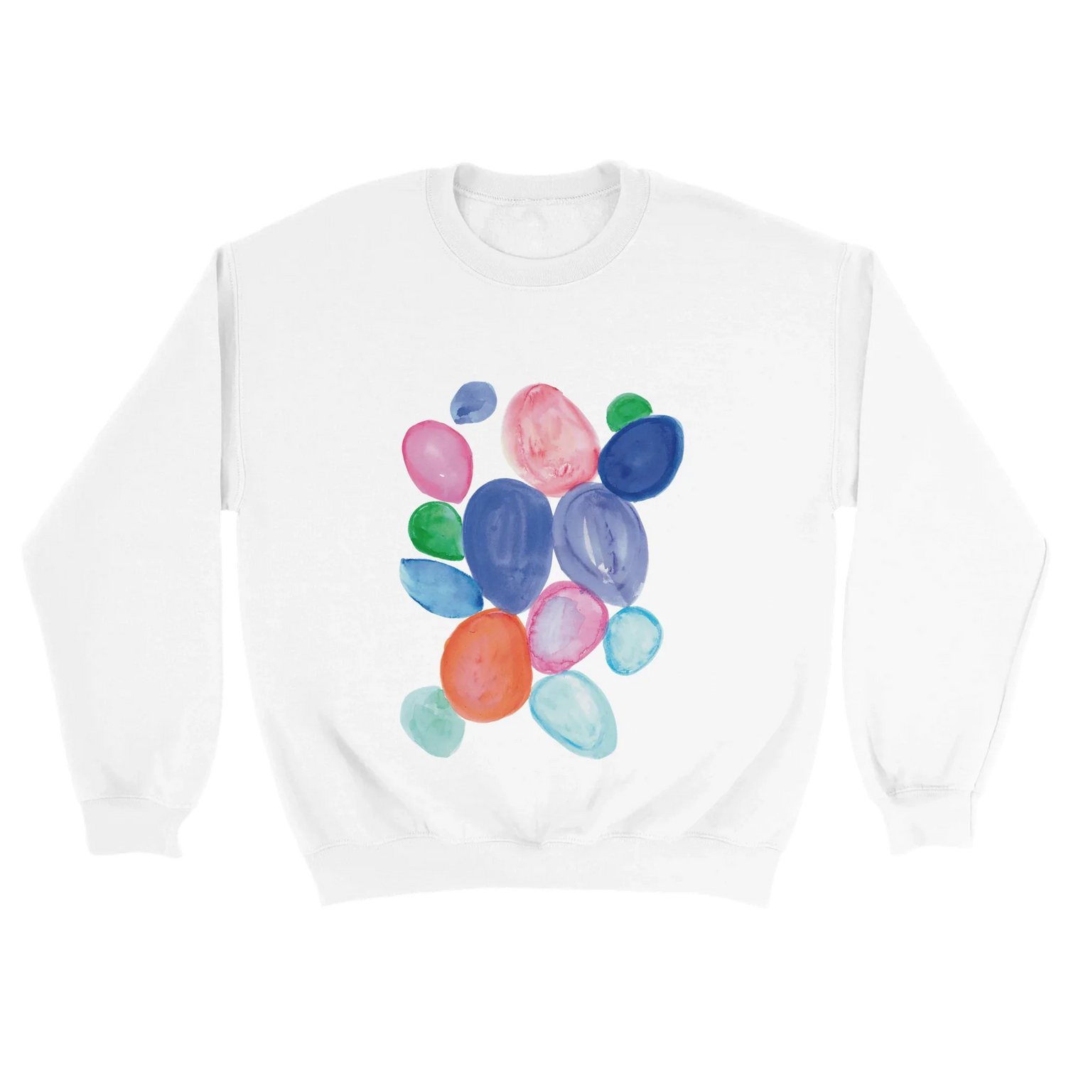 Sweatshirt Unisexe Classique – Impression Artistique Multicolore | Premium Cotton Blend - Laure Leprince - Artiste Peintre