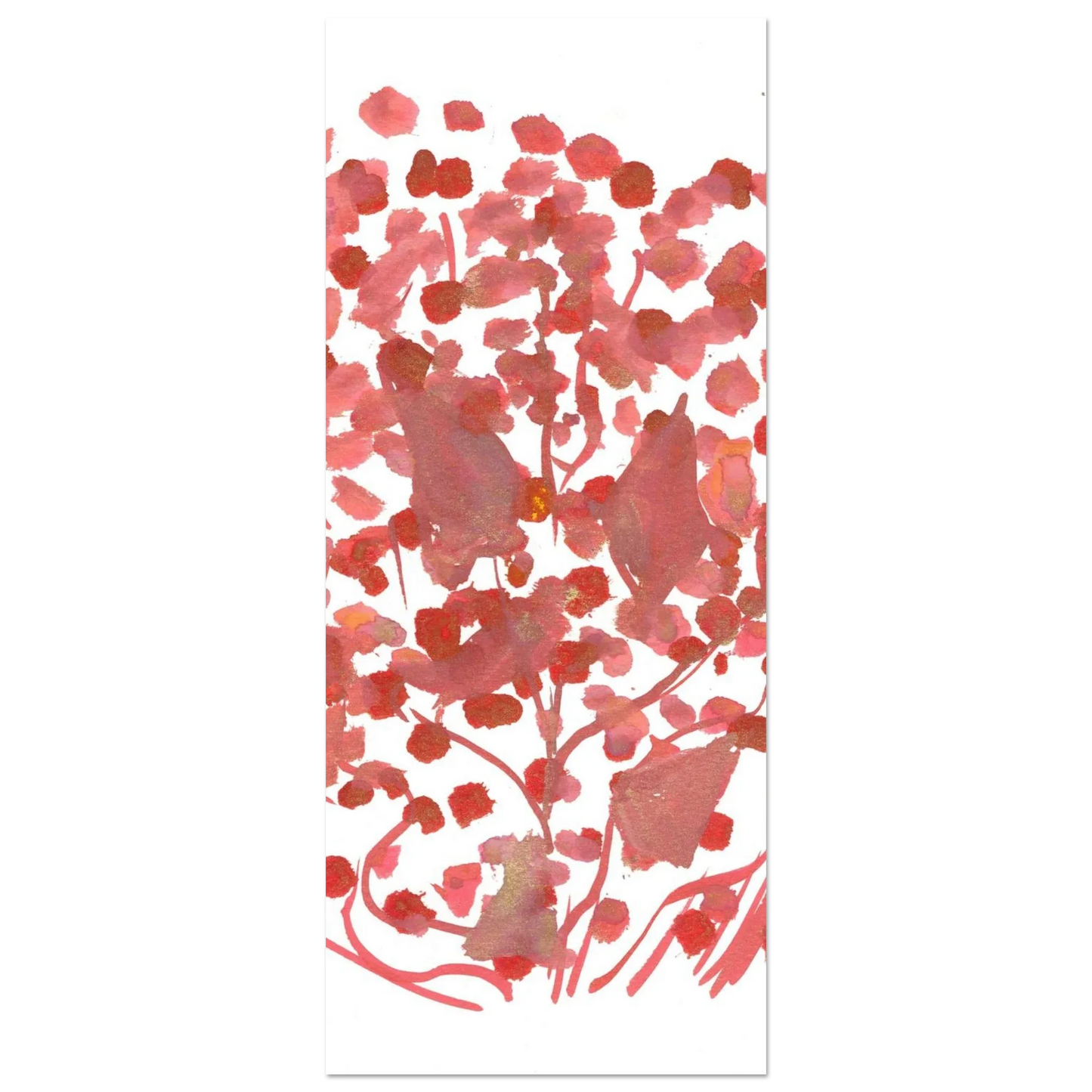 Premium Matte Paper Poster Aquarelle Originale RDJ3-5 - Laure Leprince - Artiste Peintre