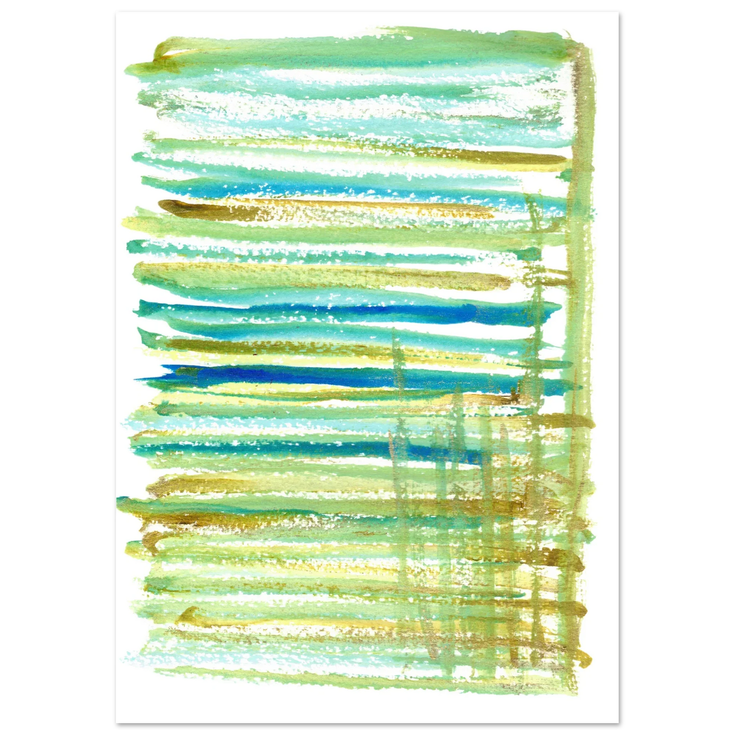 Affiche premium sur papier mat Trame – Art mural de qualité supérieure - Laure Leprince - Artiste Peintre