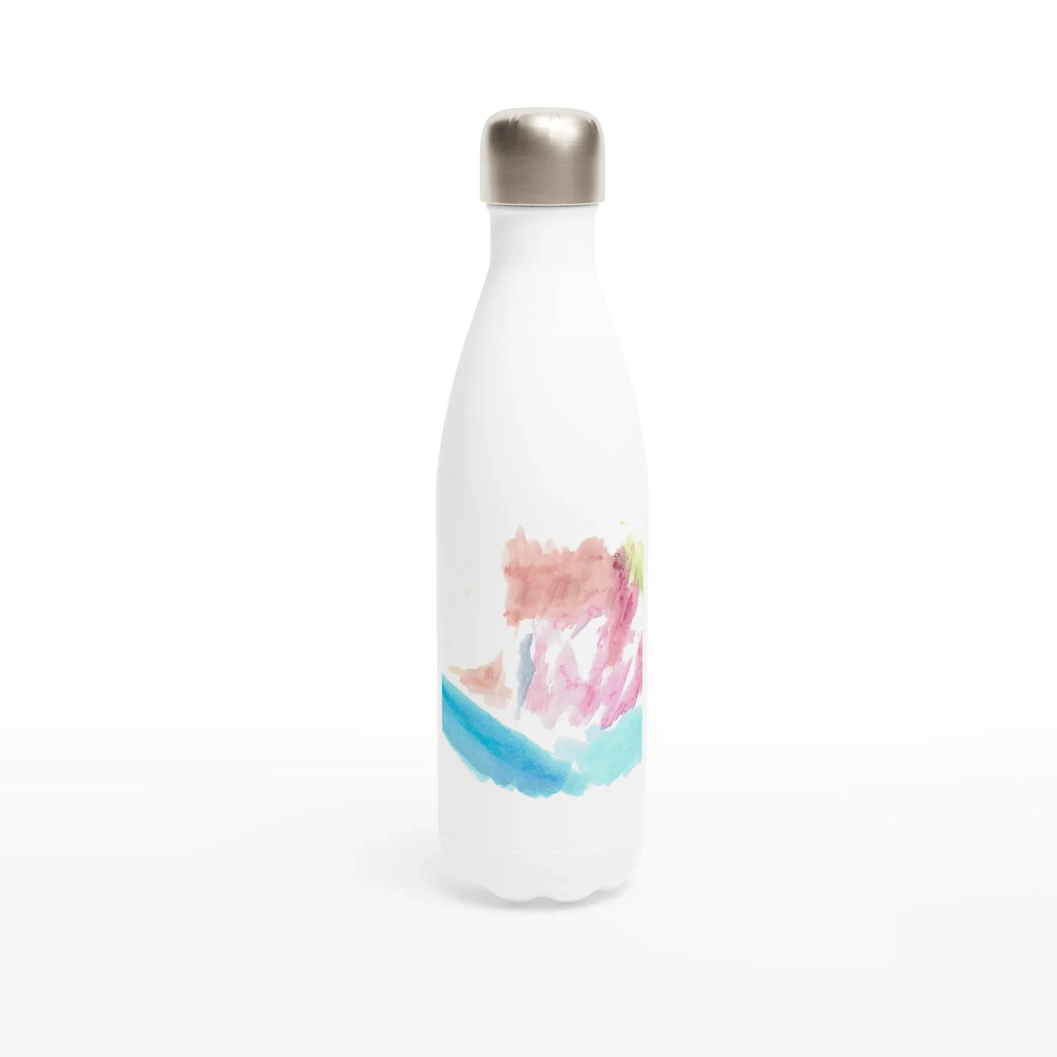 Bouteille isotherme en acier inoxydable 500 ml Aurore Pastel – Design artistique exclusif - Laure Leprince - Artiste Peintre