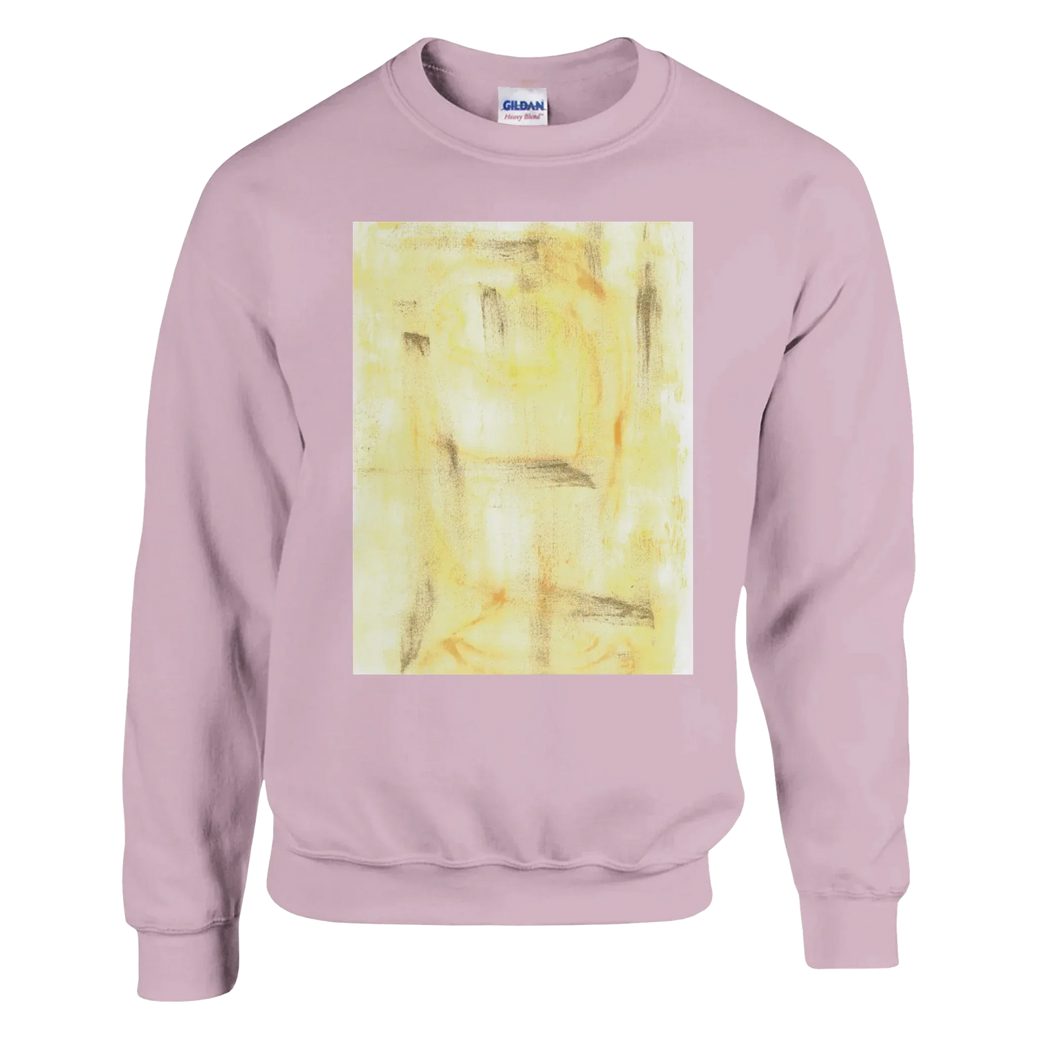 Sweatshirt Unisexe Classique Golden Haze – Impression Artistique Multicolore - Laure Leprince - Artiste Peintre
