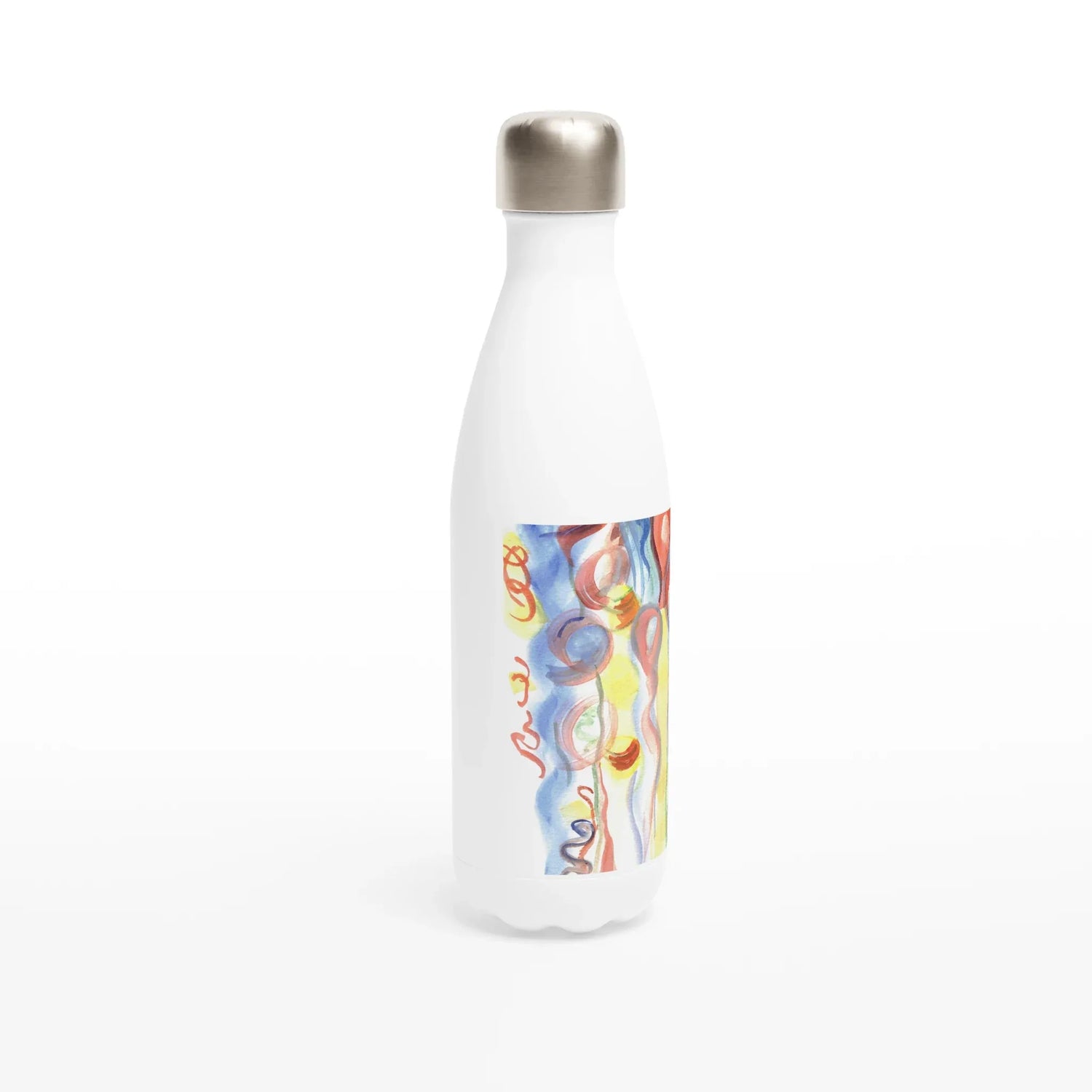 Bouteille isotherme en acier inoxydable 500 ml – Design artistique exclusif Urban Parade - Laure Leprince - Artiste Peintre