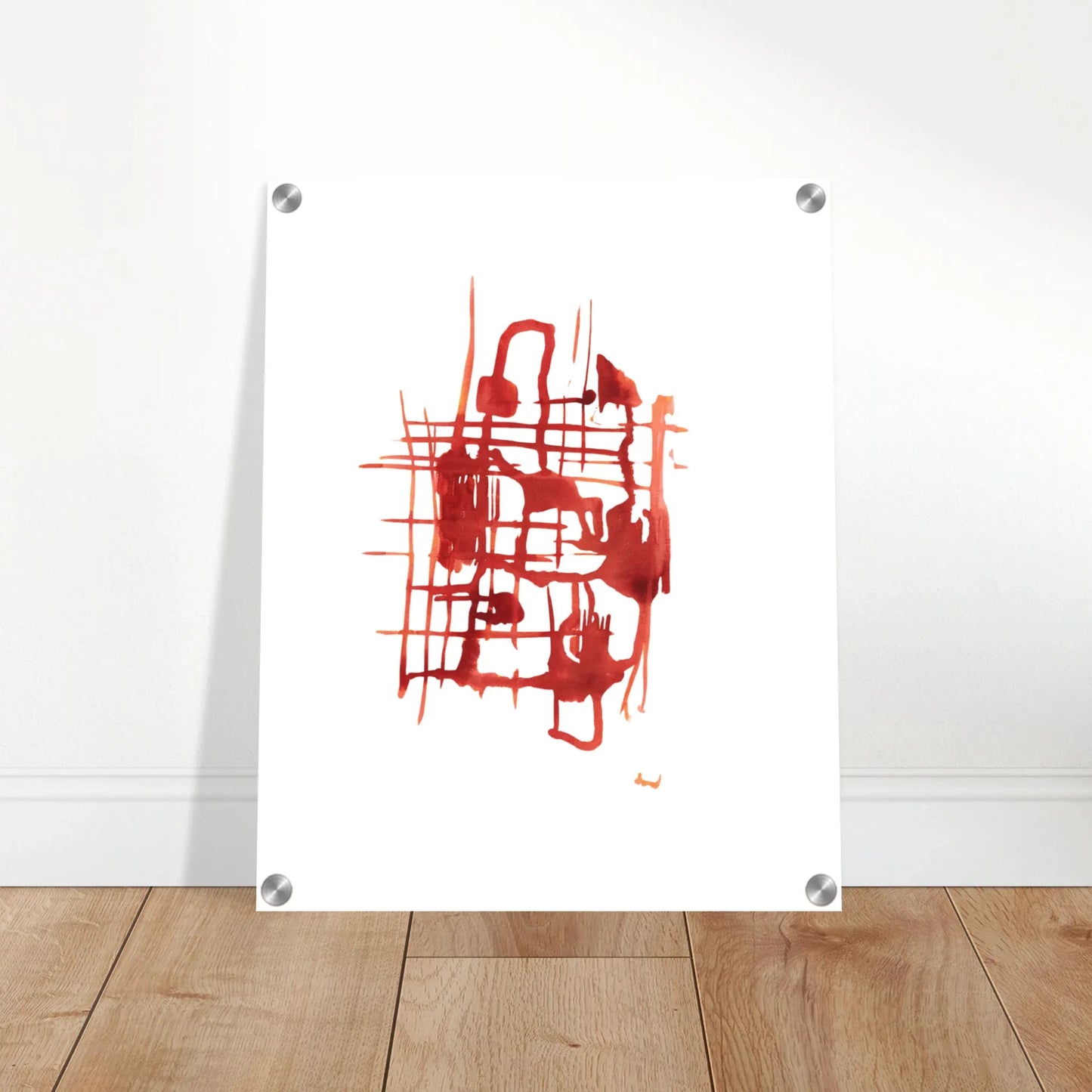 Impression sur acrylique brillante Solar Frame | Art contemporain par Laure Leprince - Laure Leprince - Artiste Peintre