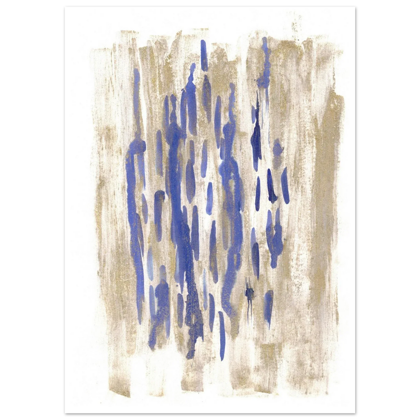 Premium Matte Paper Poster Aquarelle Originale RDJ3-17 - Laure Leprince - Artiste Peintre