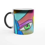 Mug magique en céramique 325 ml – Révèlez votre motif à la chaleur - Laure Leprince - Artiste Peintre