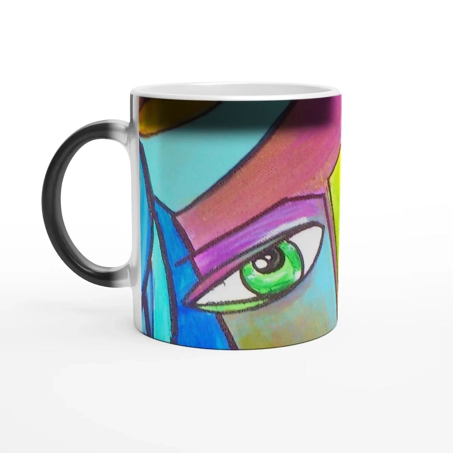Mug magique en céramique 325 ml – Révèlez votre motif à la chaleur - Laure Leprince - Artiste Peintre