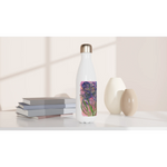 Bouteille isotherme en acier inoxydable 500 ml – Design artistique exclusif Bloom Vortex - Laure Leprince - Artiste Peintre