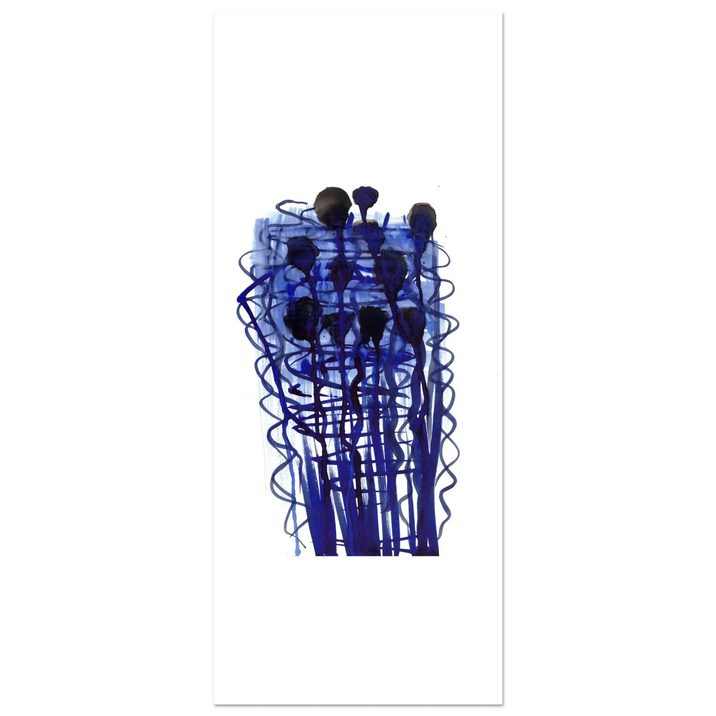 Premium Matte Paper Poster Aquarelle Originale RDJ3-14 - Laure Leprince - Artiste Peintre