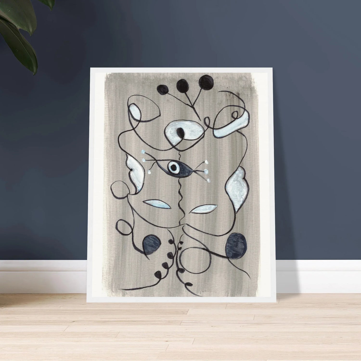 Affiche encadrée bois | Papier mat qualité musée | Aquarelle originale Laure Leprince - Laure Leprince - Artiste Peintre