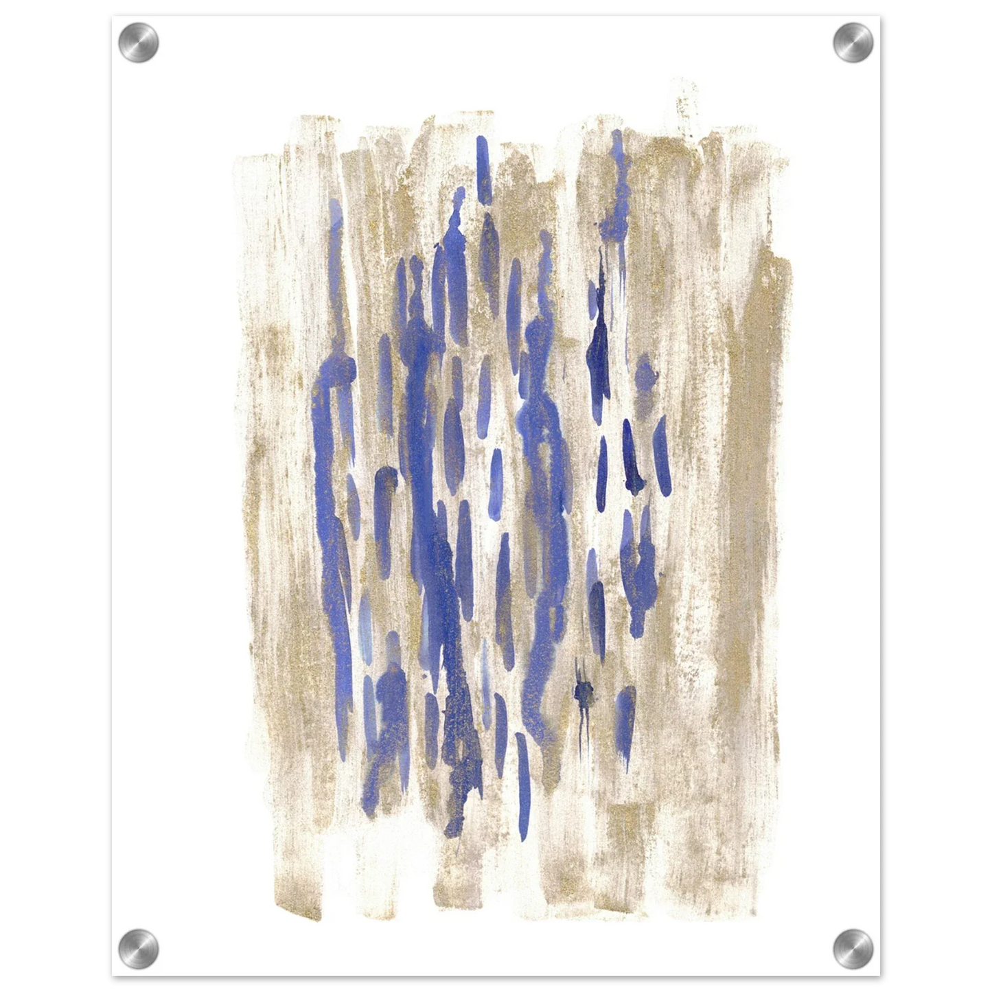 Impression sur acrylique brillante Golden Drip | Art contemporain par Laure Leprince - Laure Leprince - Artiste Peintre