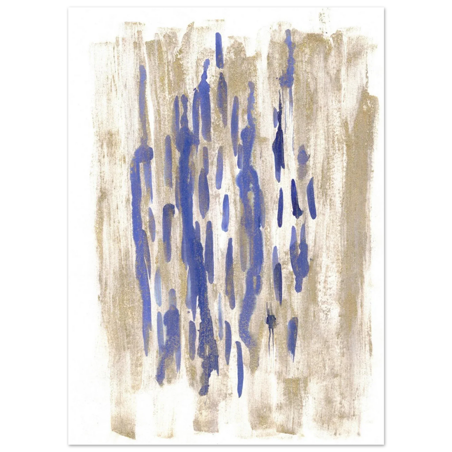 Premium Matte Paper Poster Aquarelle Originale RDJ3-17 - Laure Leprince - Artiste Peintre