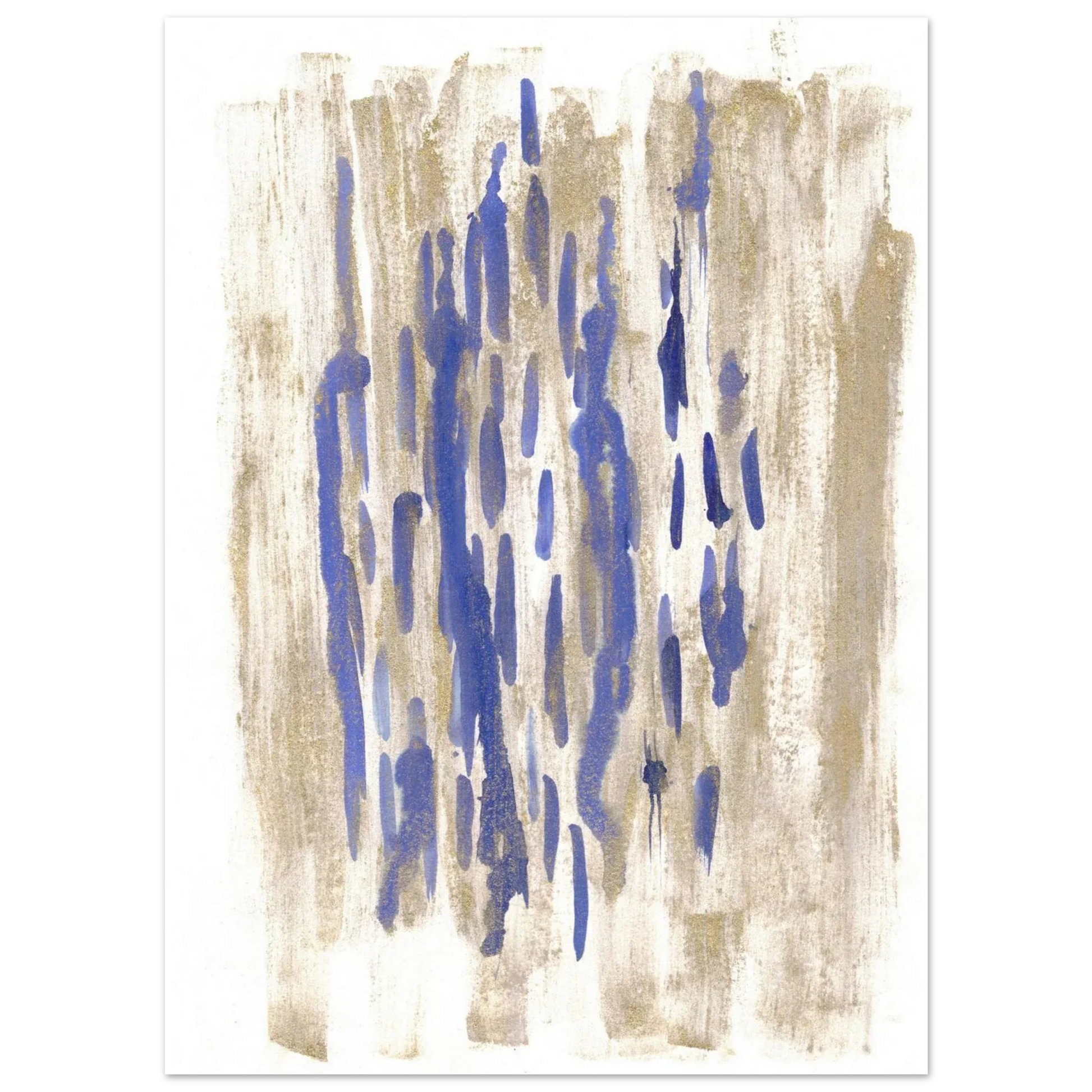 Premium Matte Paper Poster Aquarelle Originale RDJ3-17 - Laure Leprince - Artiste Peintre