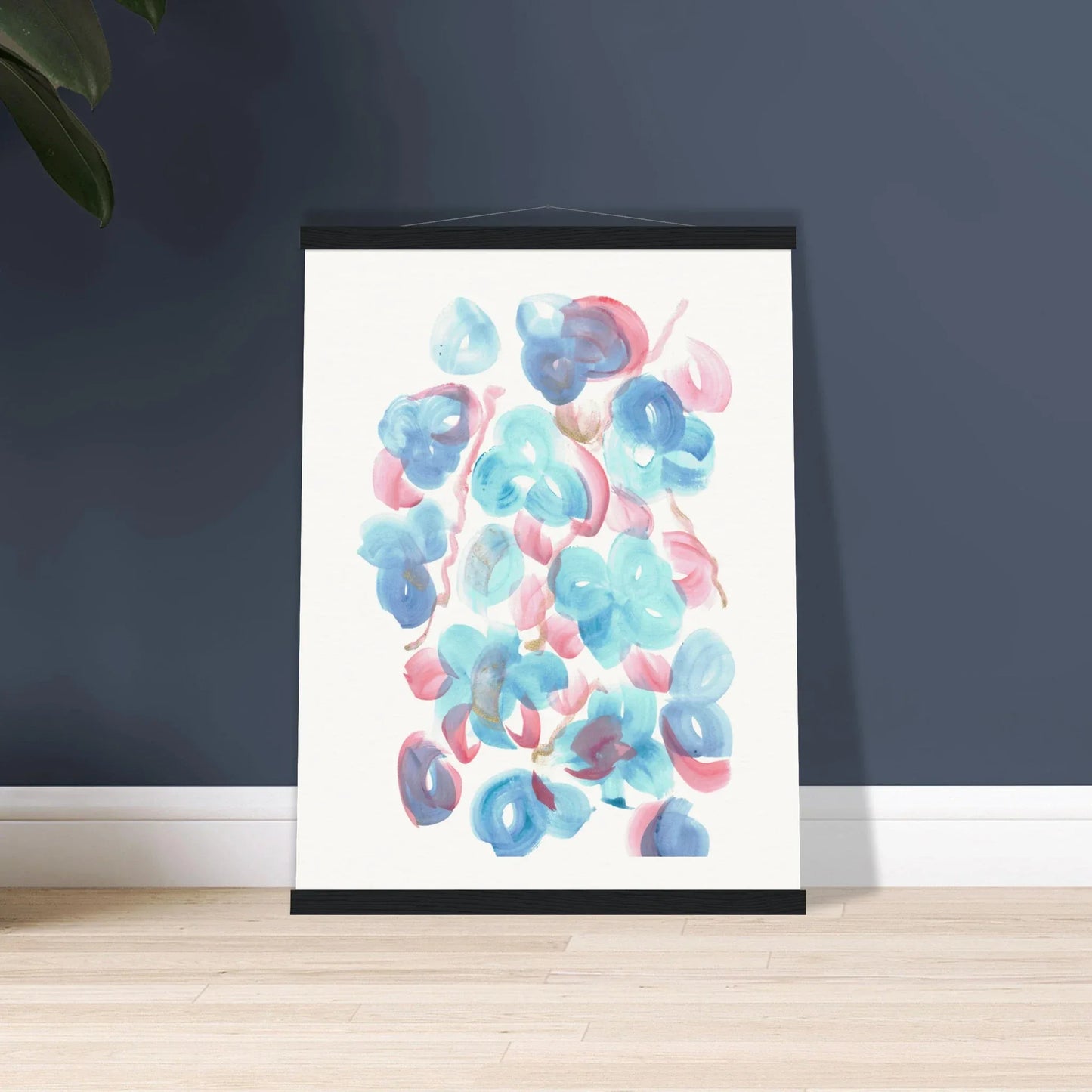 Museum-Quality Matte Paper Poster with Hanger Masque - Laure Leprince - Artiste Peintre