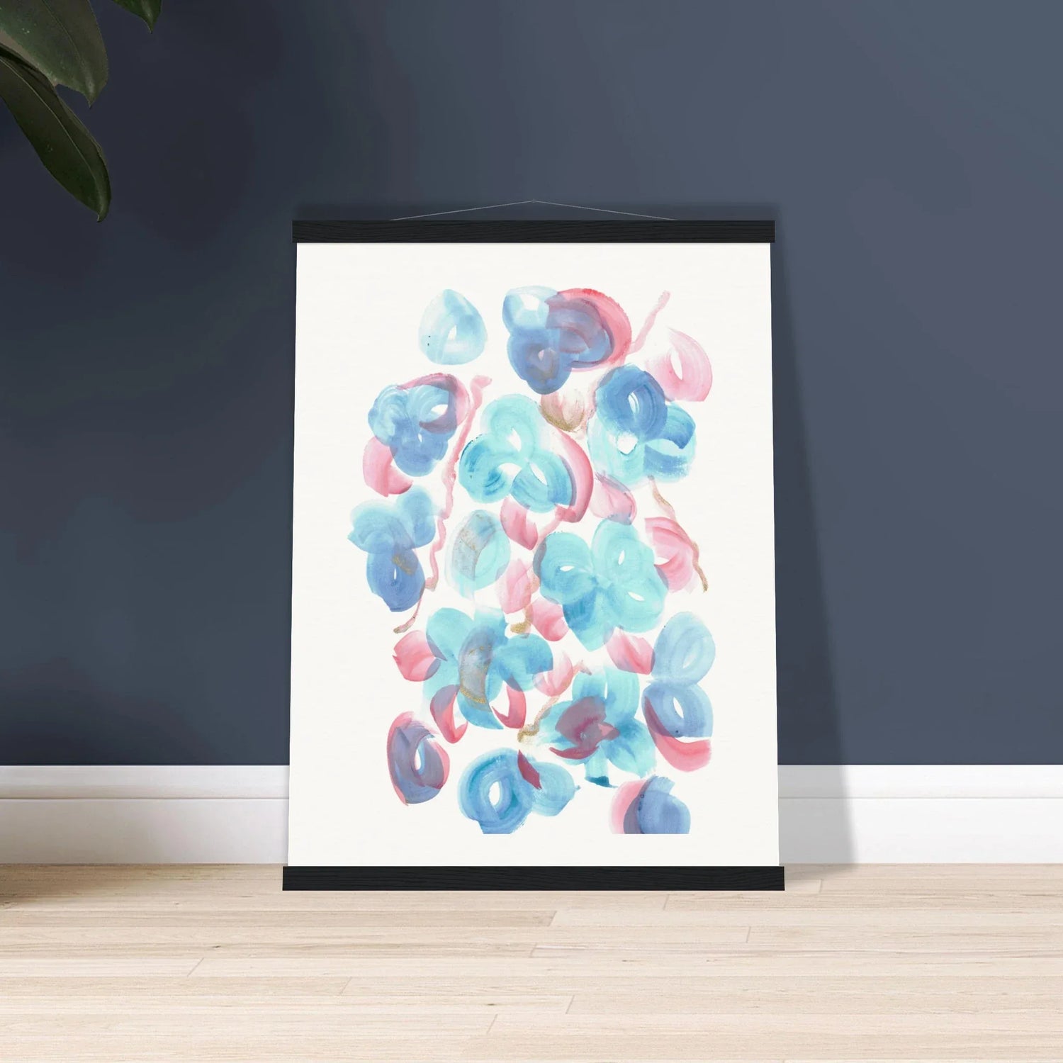 Museum-Quality Matte Paper Poster with Hanger Masque - Laure Leprince - Artiste Peintre