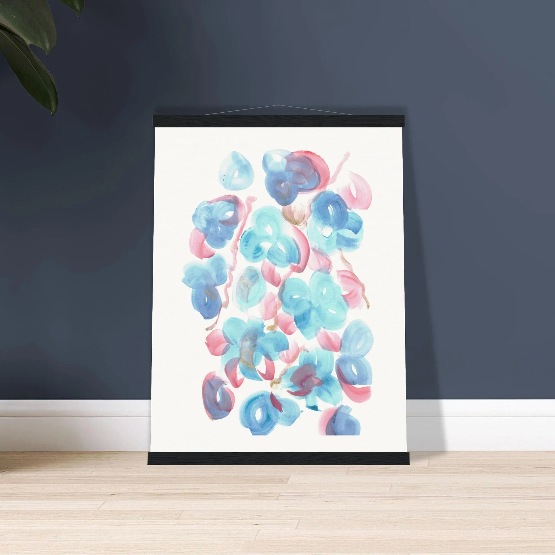 Museum-Quality Matte Paper Poster with Hanger Masque - Laure Leprince - Artiste Peintre