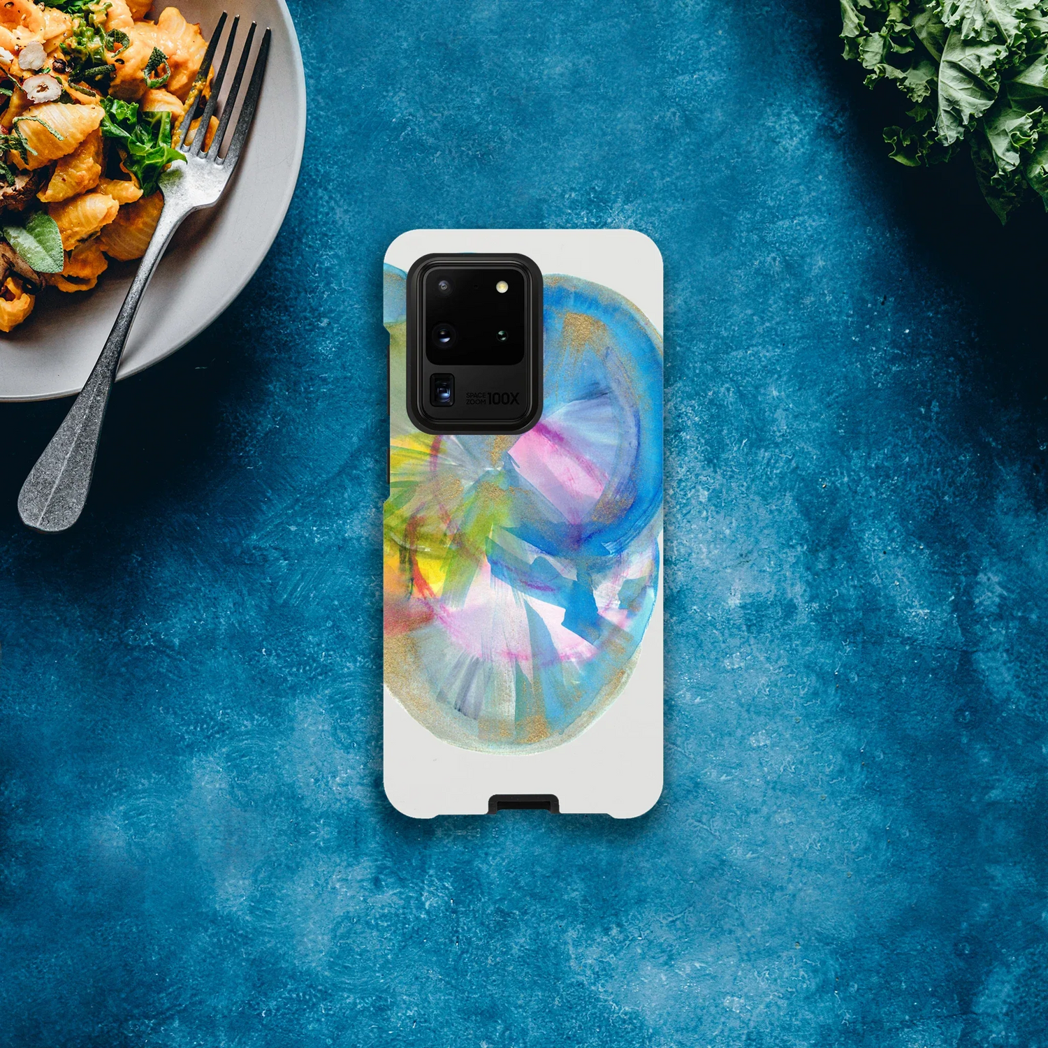 Premium Samsung Tough Case – Design Artistique Crystal Bloom - Laure Leprince - Artiste Peintre