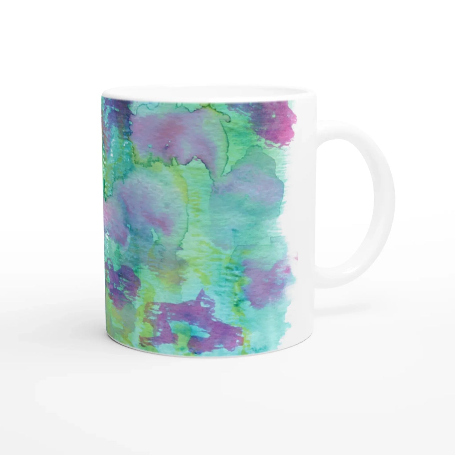 Mug en Céramique 11oz –Eclosions Sauvages - Laure Leprince - Artiste Peintre